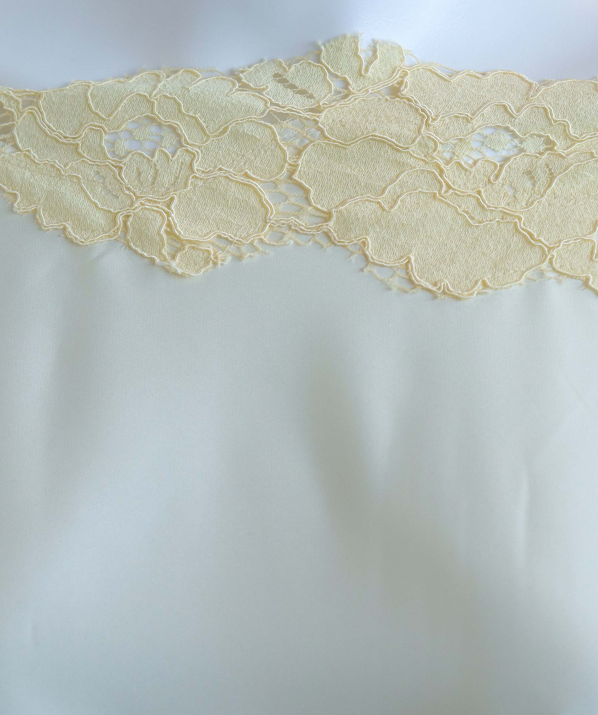 Cream Top Lace with Belt AGC3766
