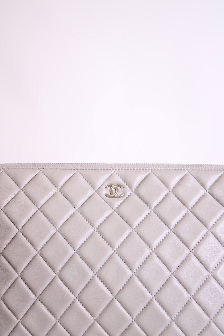 Chanel Pouch Grey