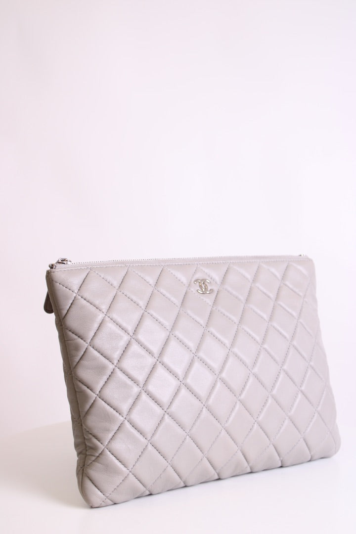 Chanel Pouch Grey
