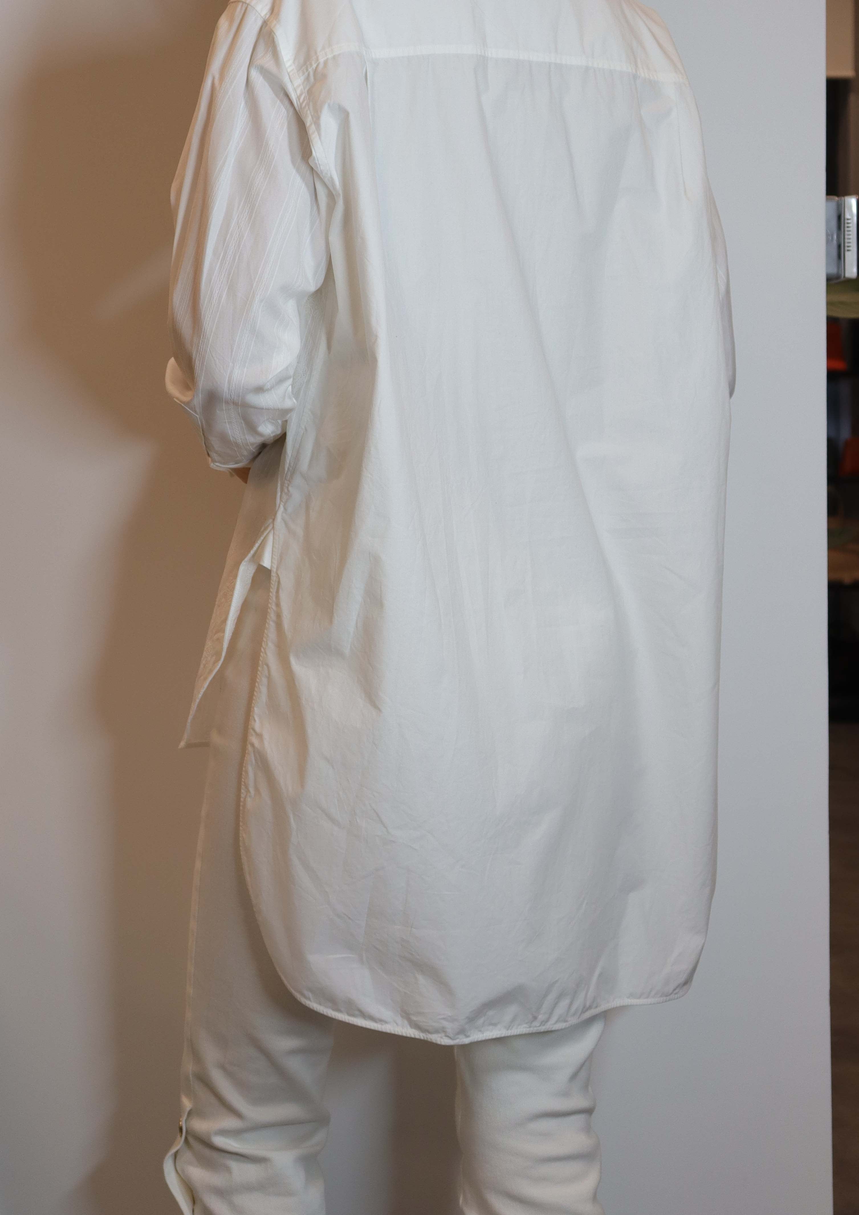 Loewe Logo Blouse Shirt White DXBS2032