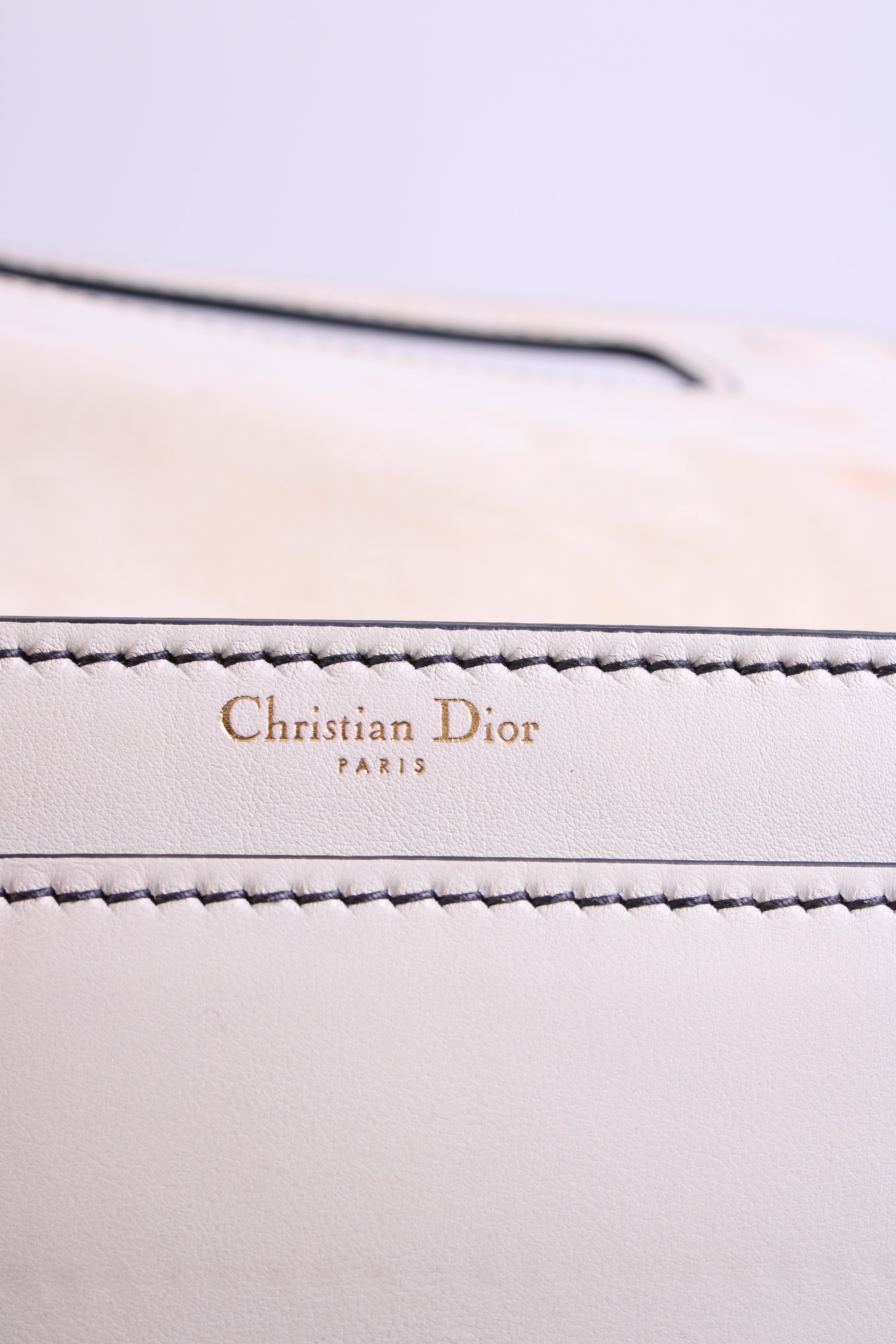 Christian Dior J'Adior Chain Flap Handbag Cream