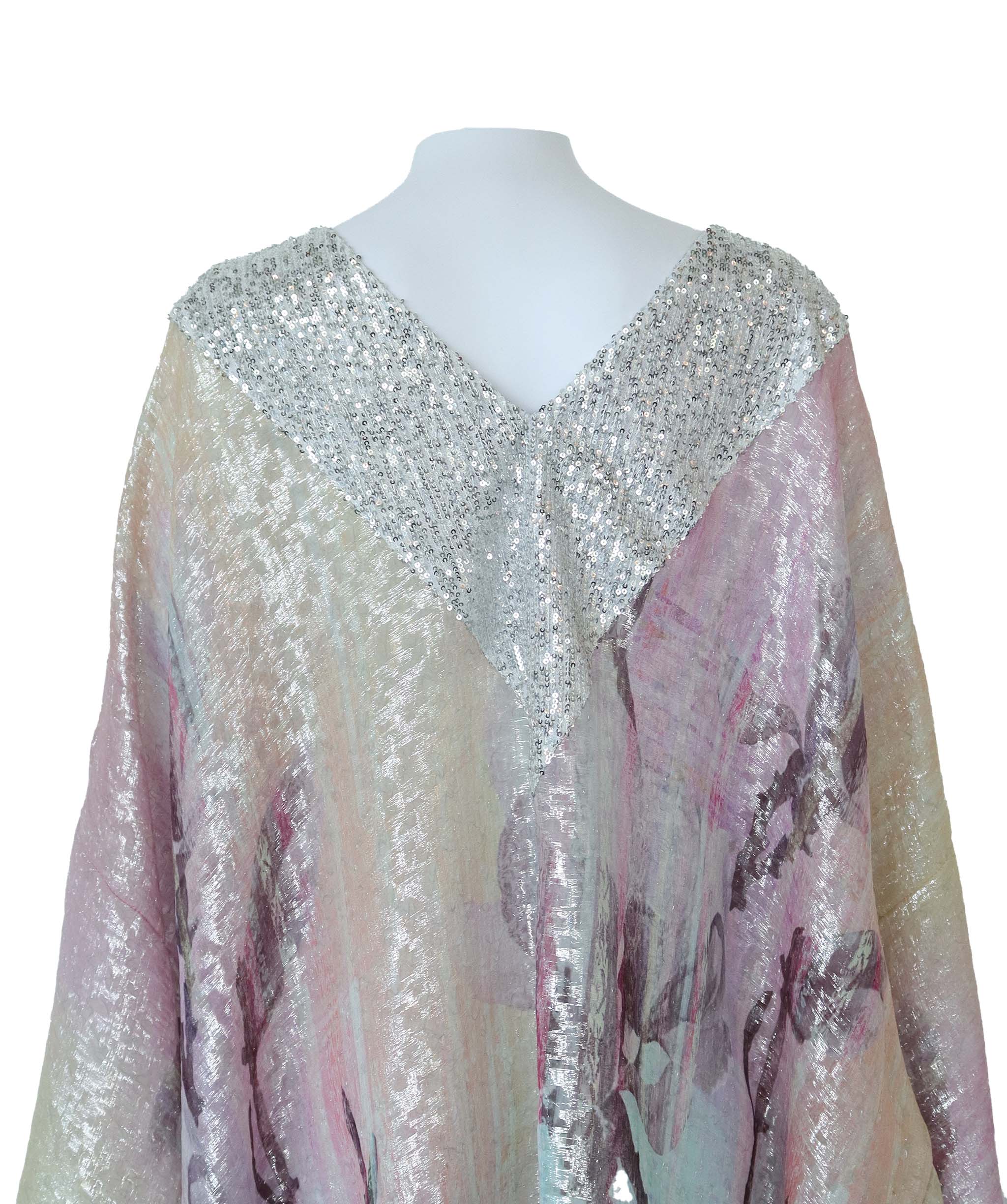 HER KAFTAN PASTEL MULTI CLR SIZE OS ASC7059