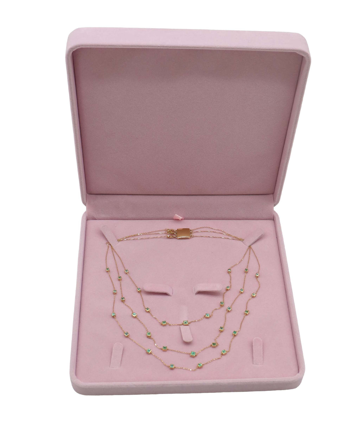 Paraiba Gold Stack Necklace DXBS6770