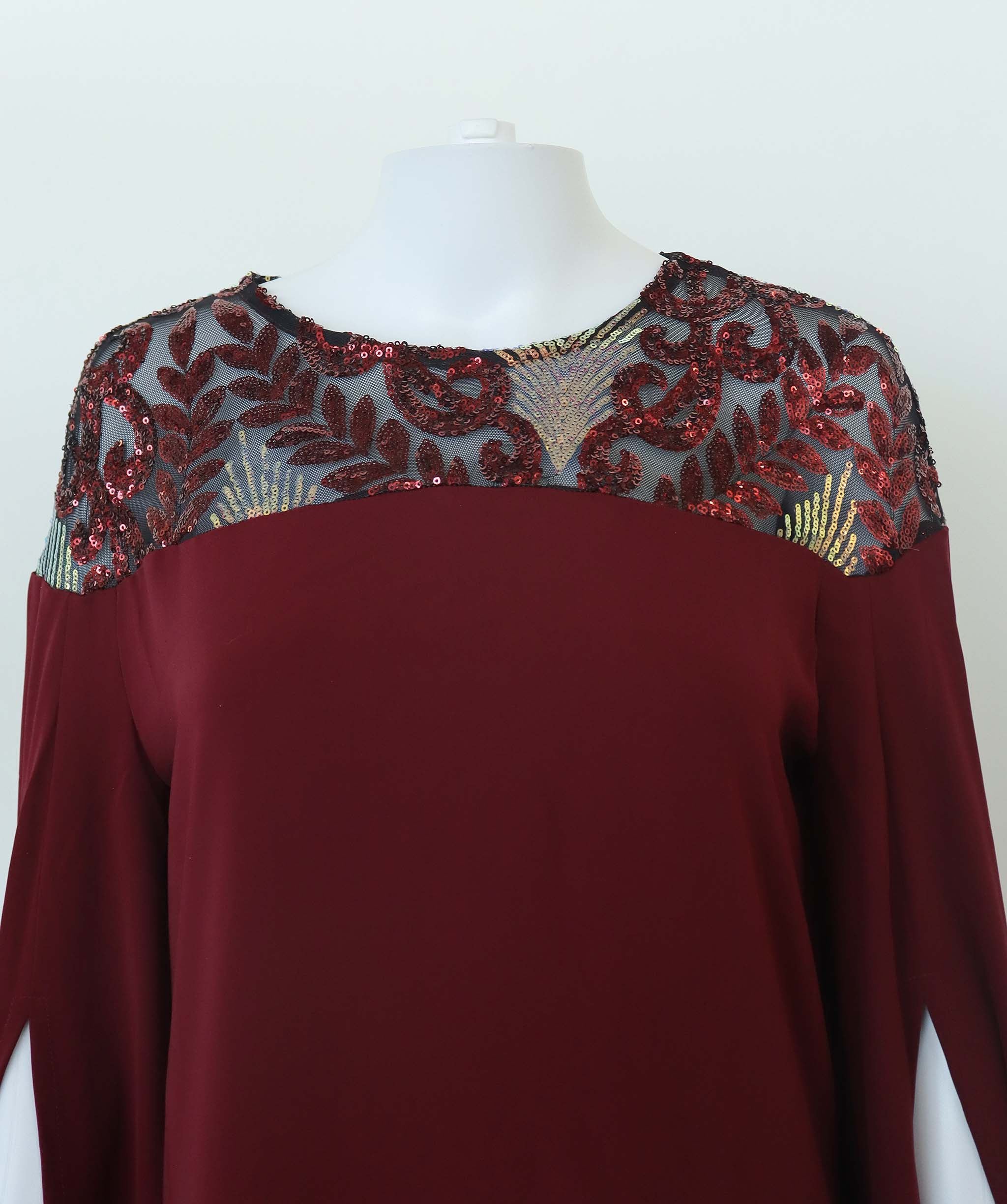 THE ROYAL DRESS RED SIZE M ASC7047