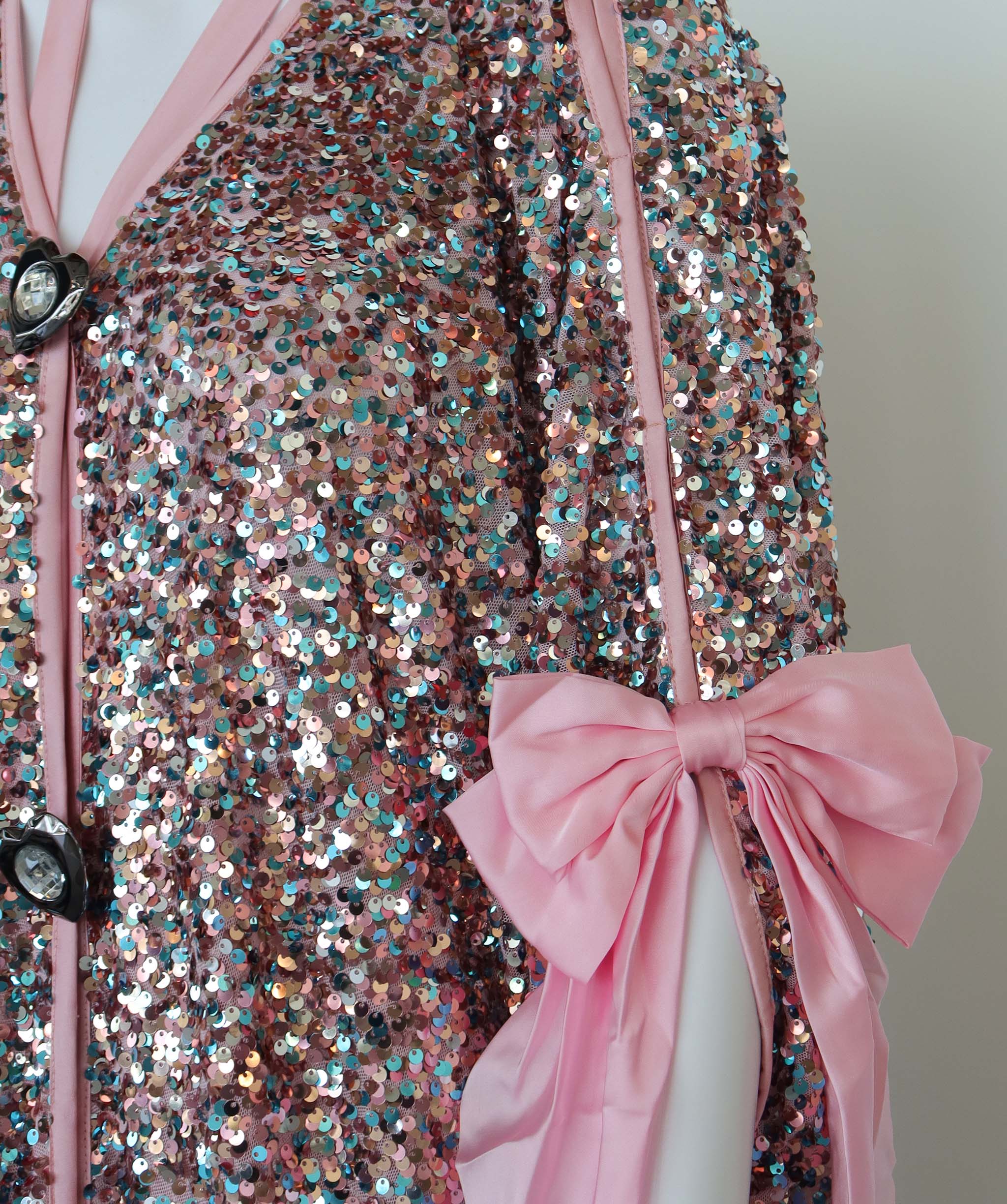 EMPRESS KAFTAN PINK BOW SIZE OS ASC7069