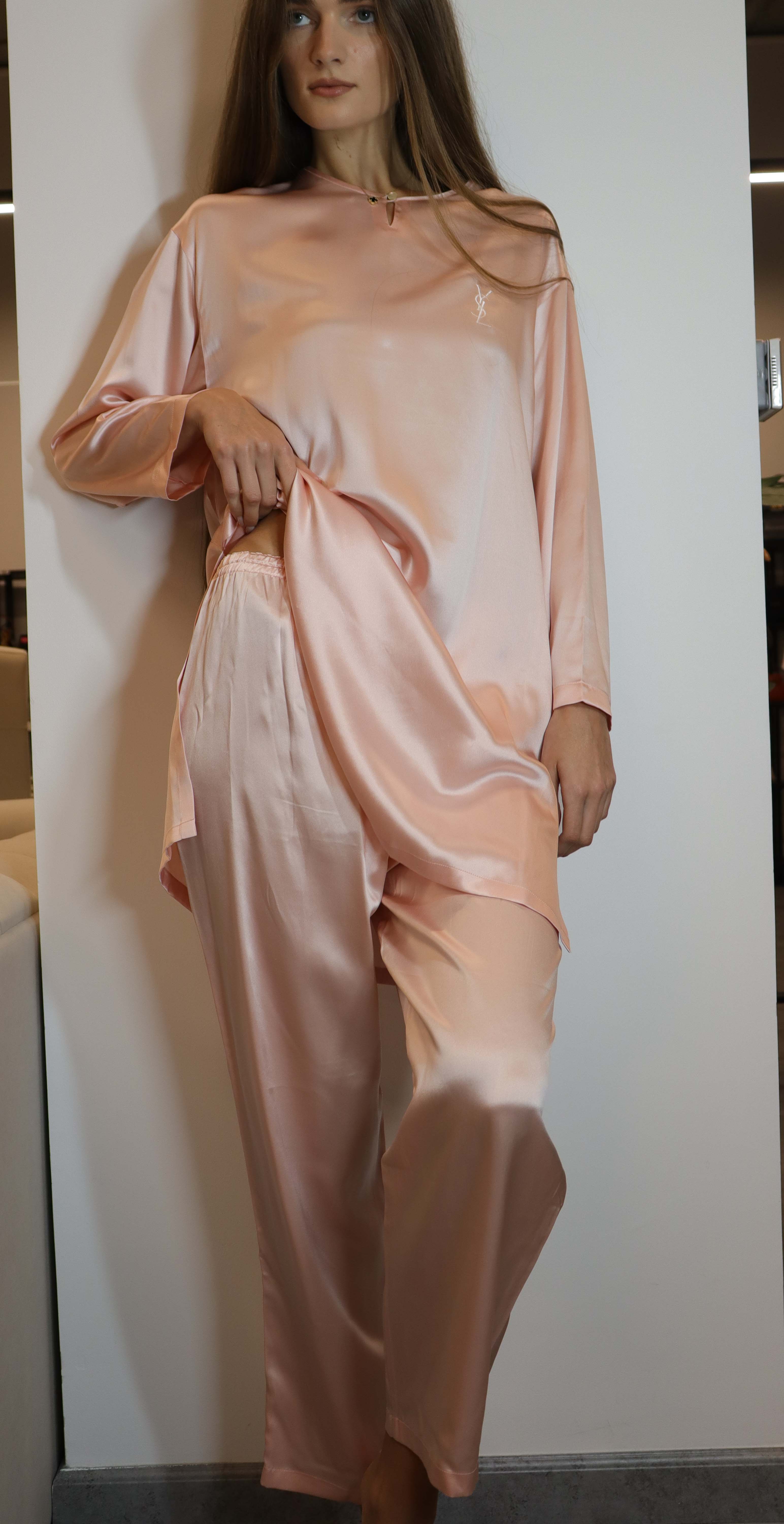 YSL Silk Pajama Set - DXBS1898