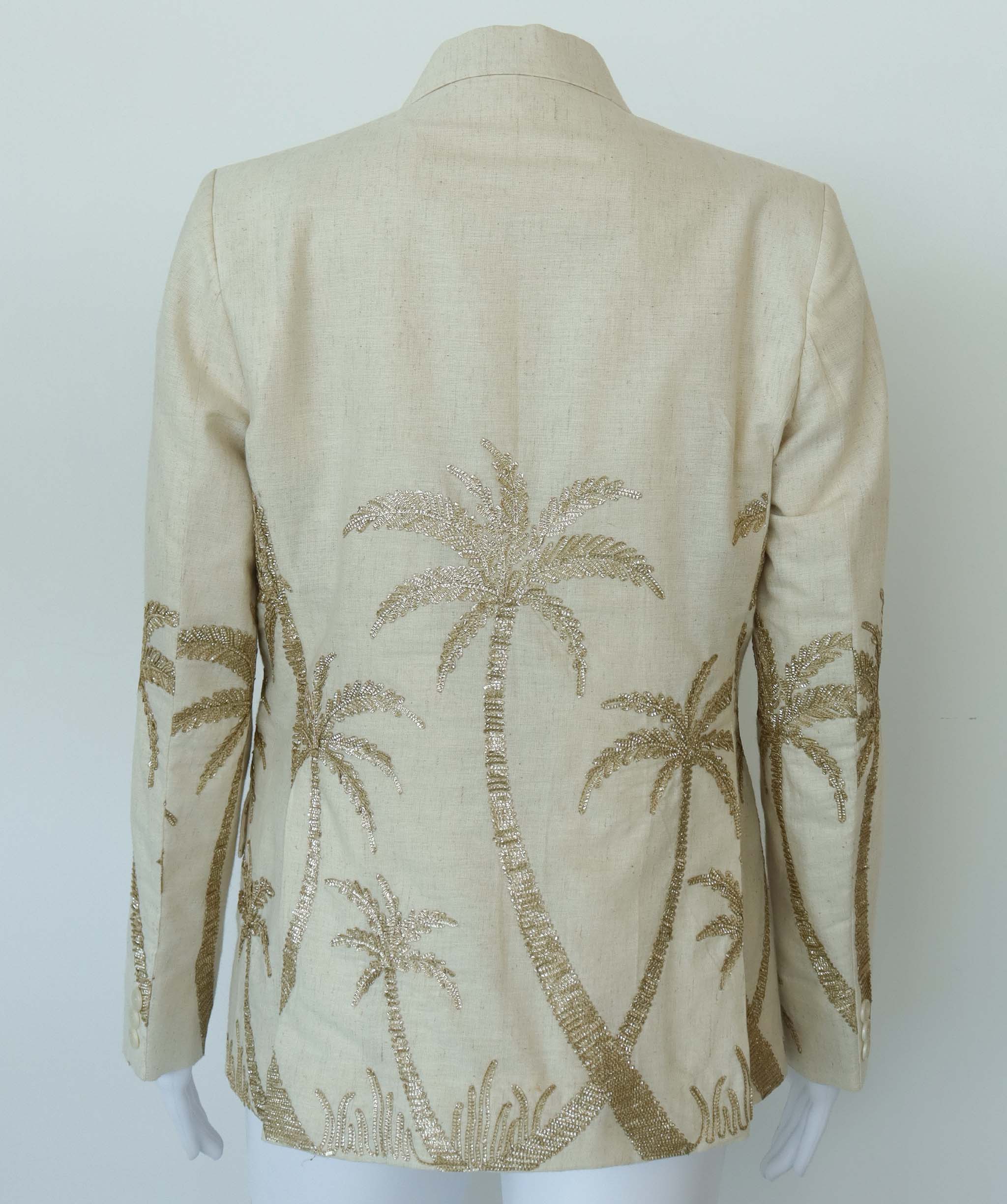 THE PALM BLAZER SET SIZE S ASC7092