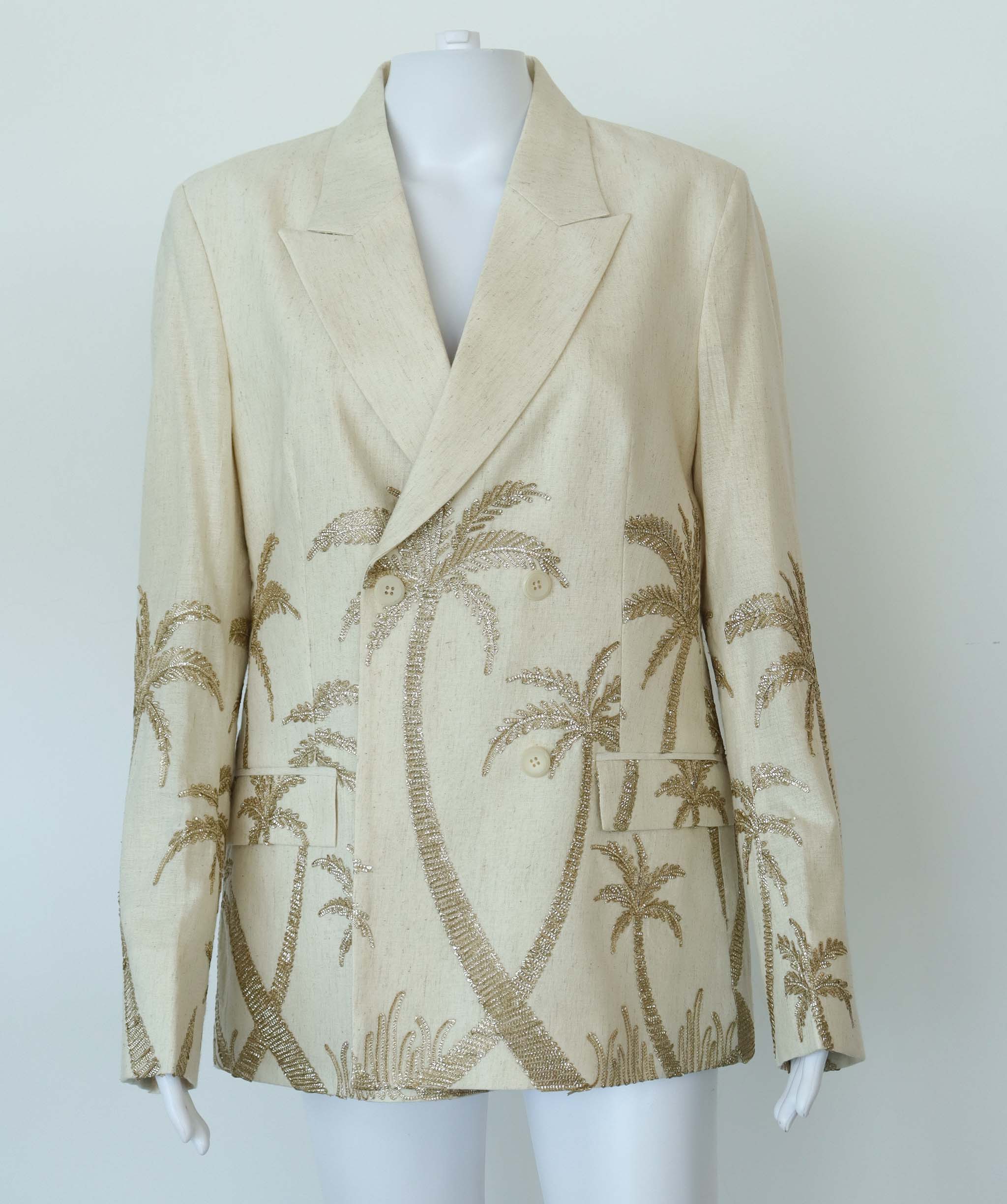 THE PALM BLAZER SET SIZE L ASC7094