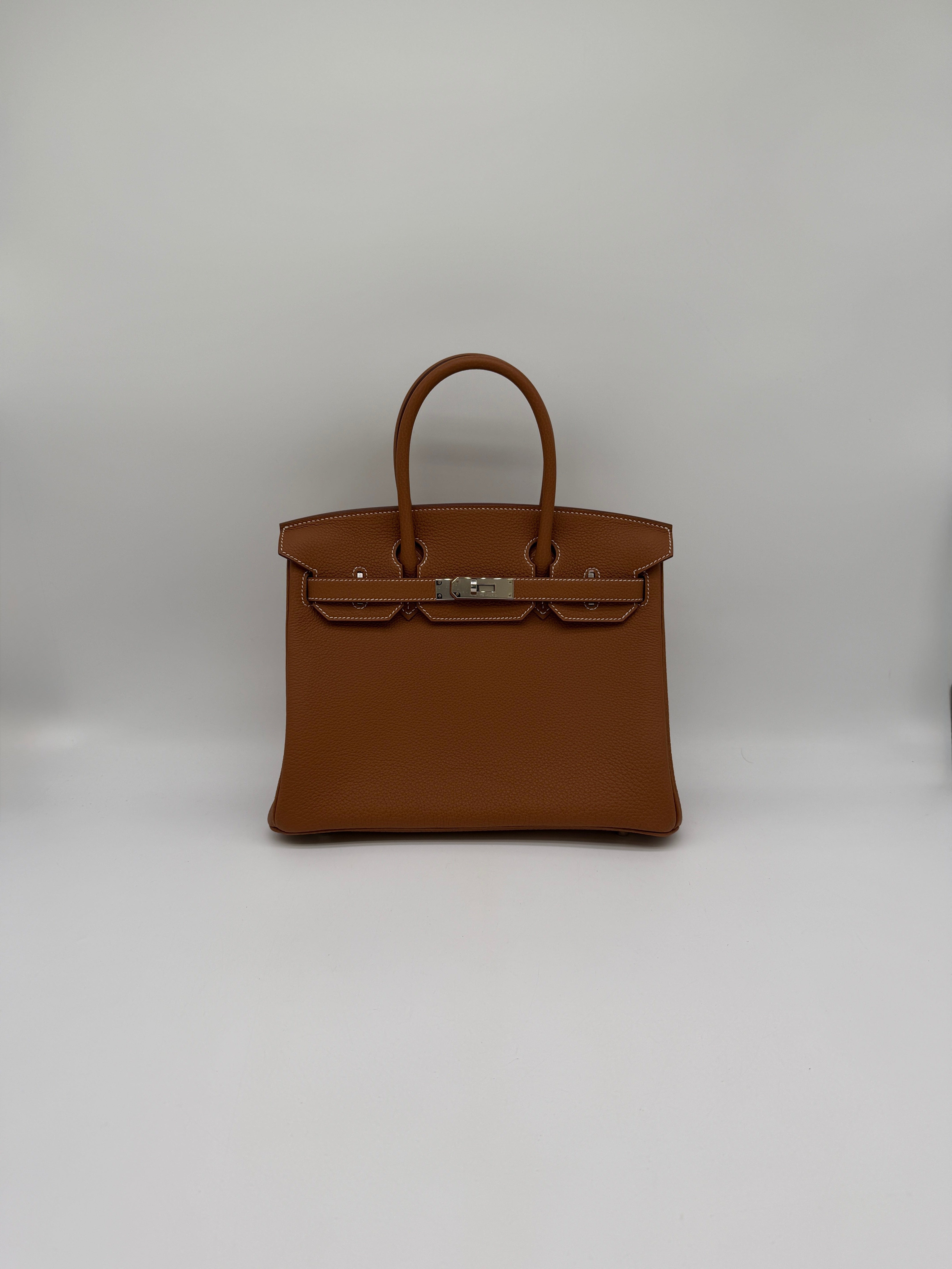Hermès Hermès Birkin 30 Gold Togo Palladium Hardware