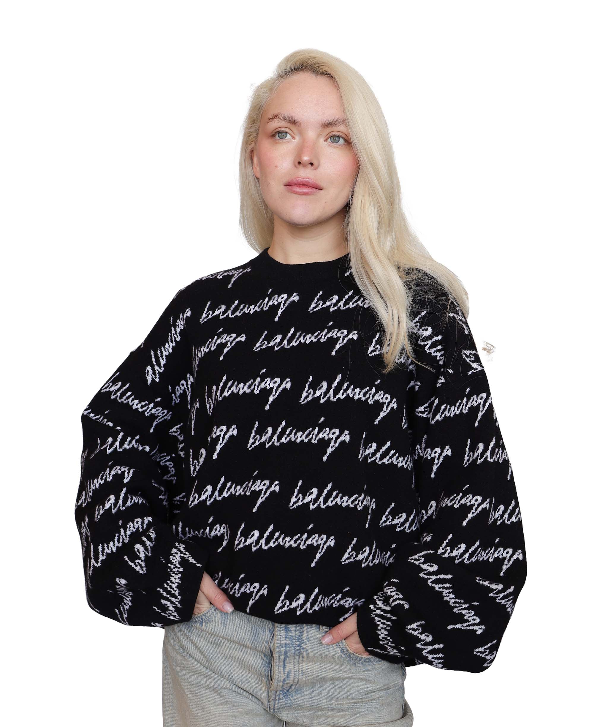 Balenciaga jumper Black W/print RJC3023