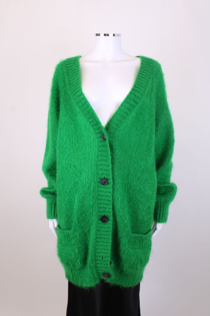 Prada L/S Cardigan Green M