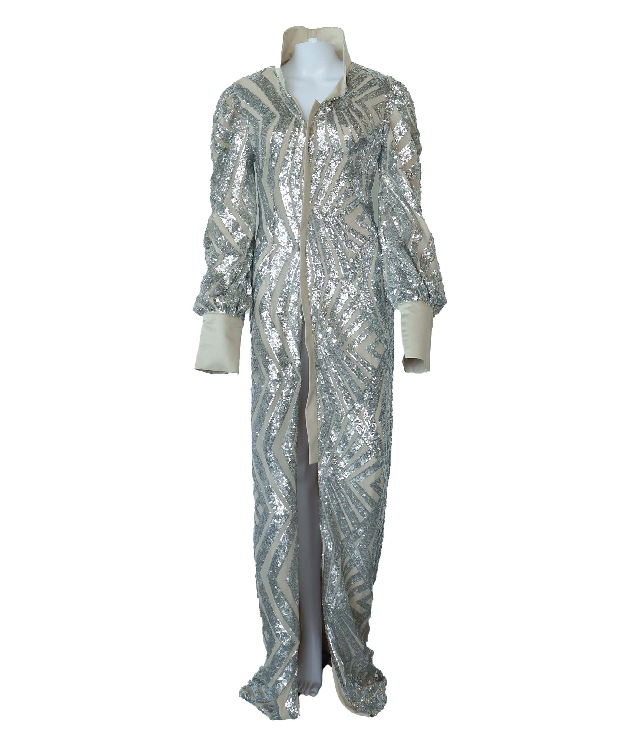 QUEENIE CREAM / SILVER SIZE S ASC7107