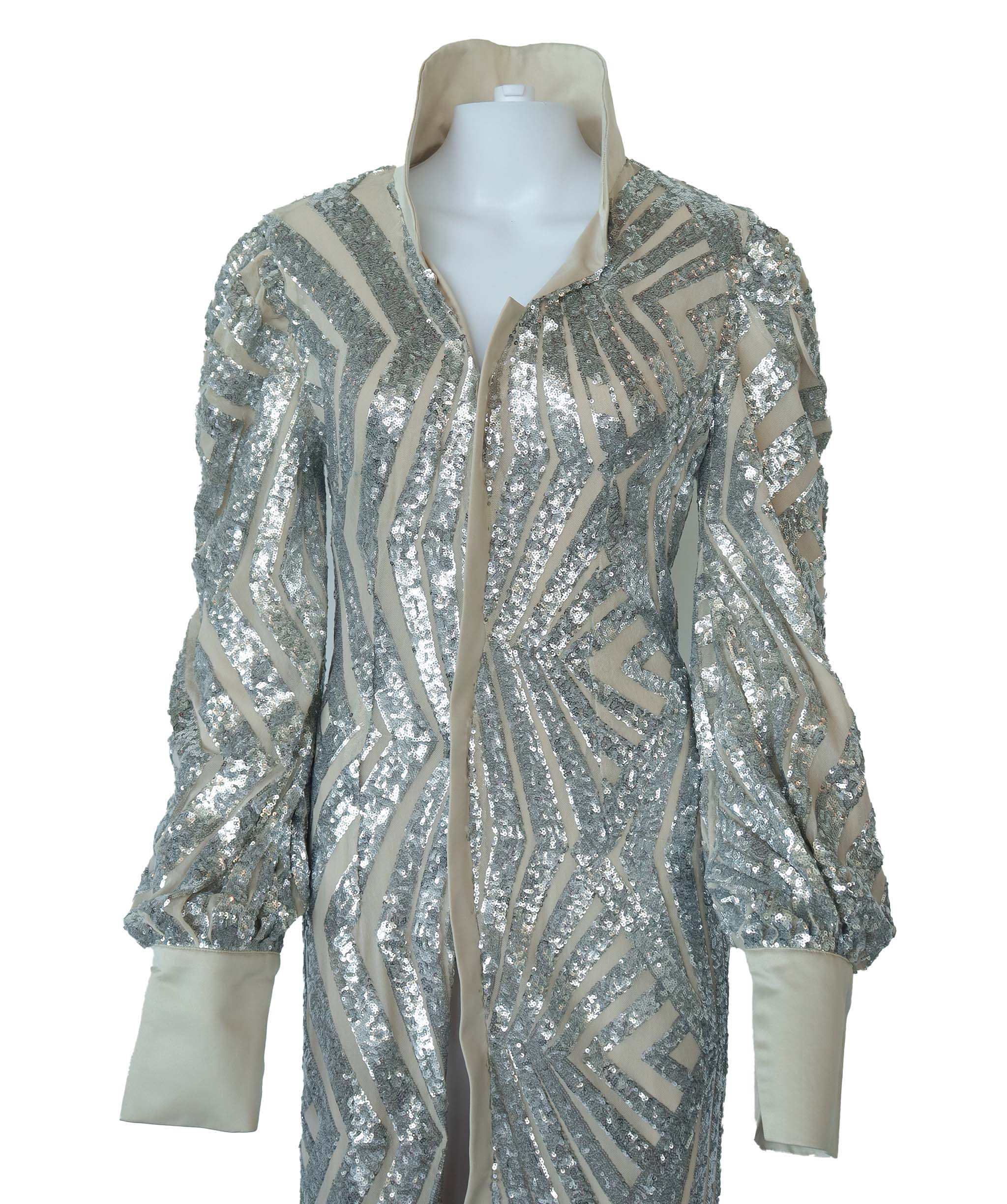 QUEENIE CREAM / SILVER SIZE S ASC7107