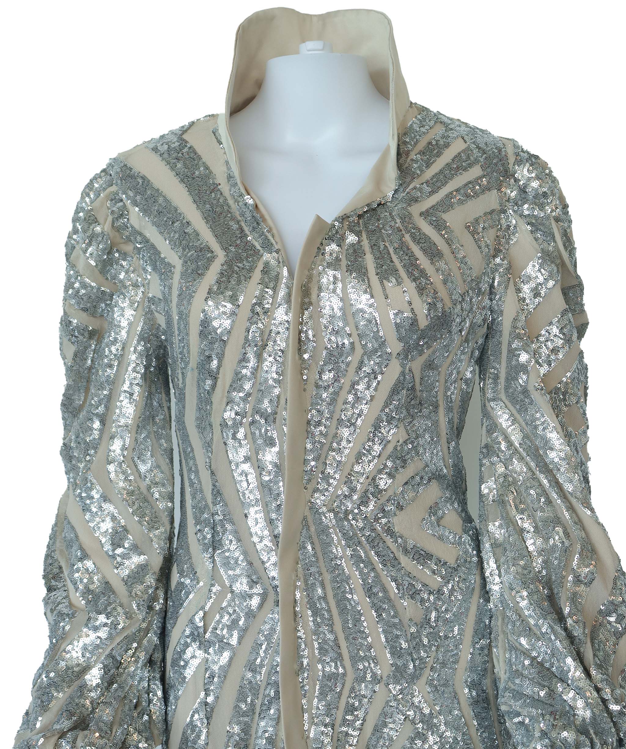 QUEENIE CREAM / SILVER SIZE S ASC7107