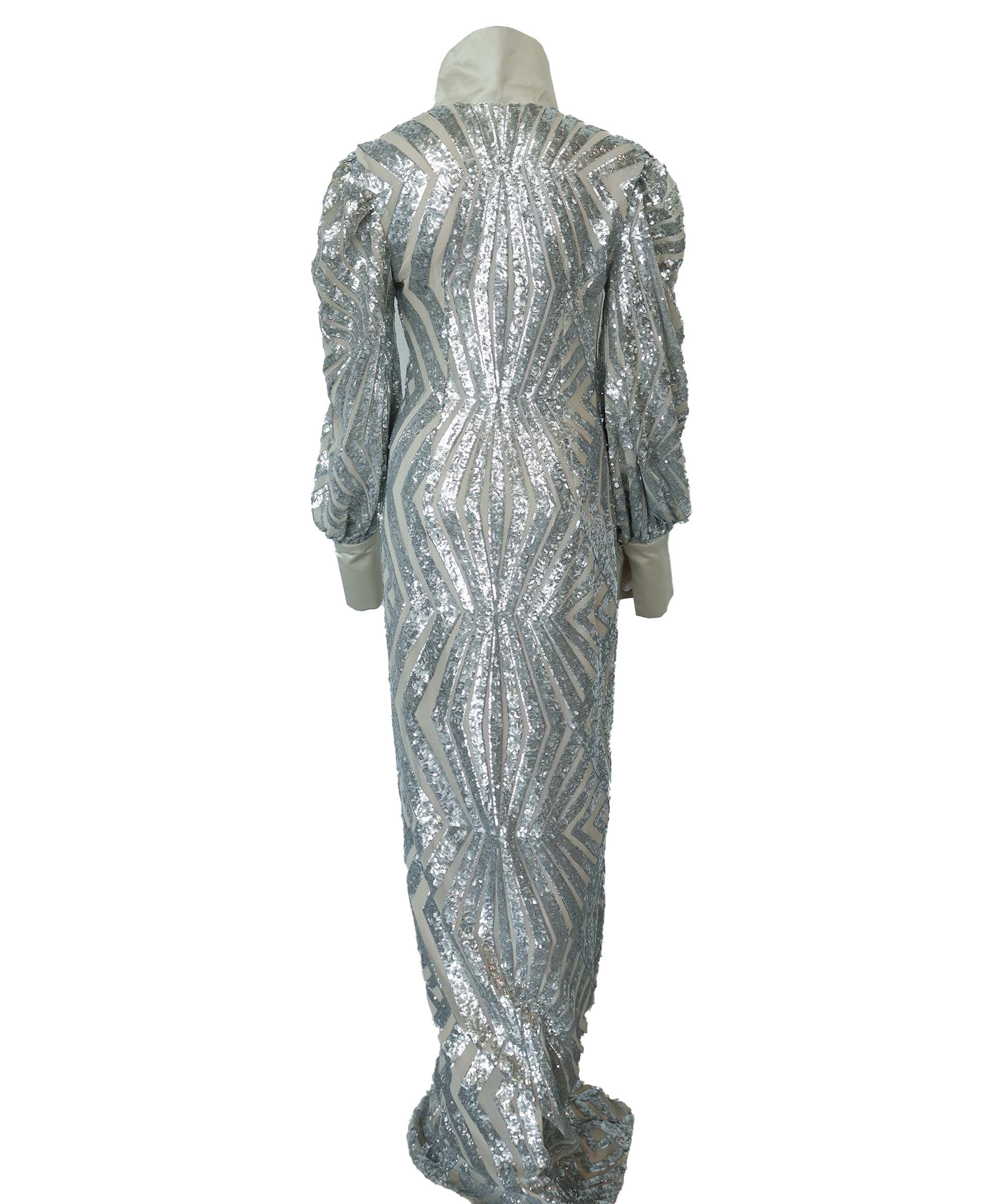 QUEENIE CREAM / SILVER SIZE S ASC7107