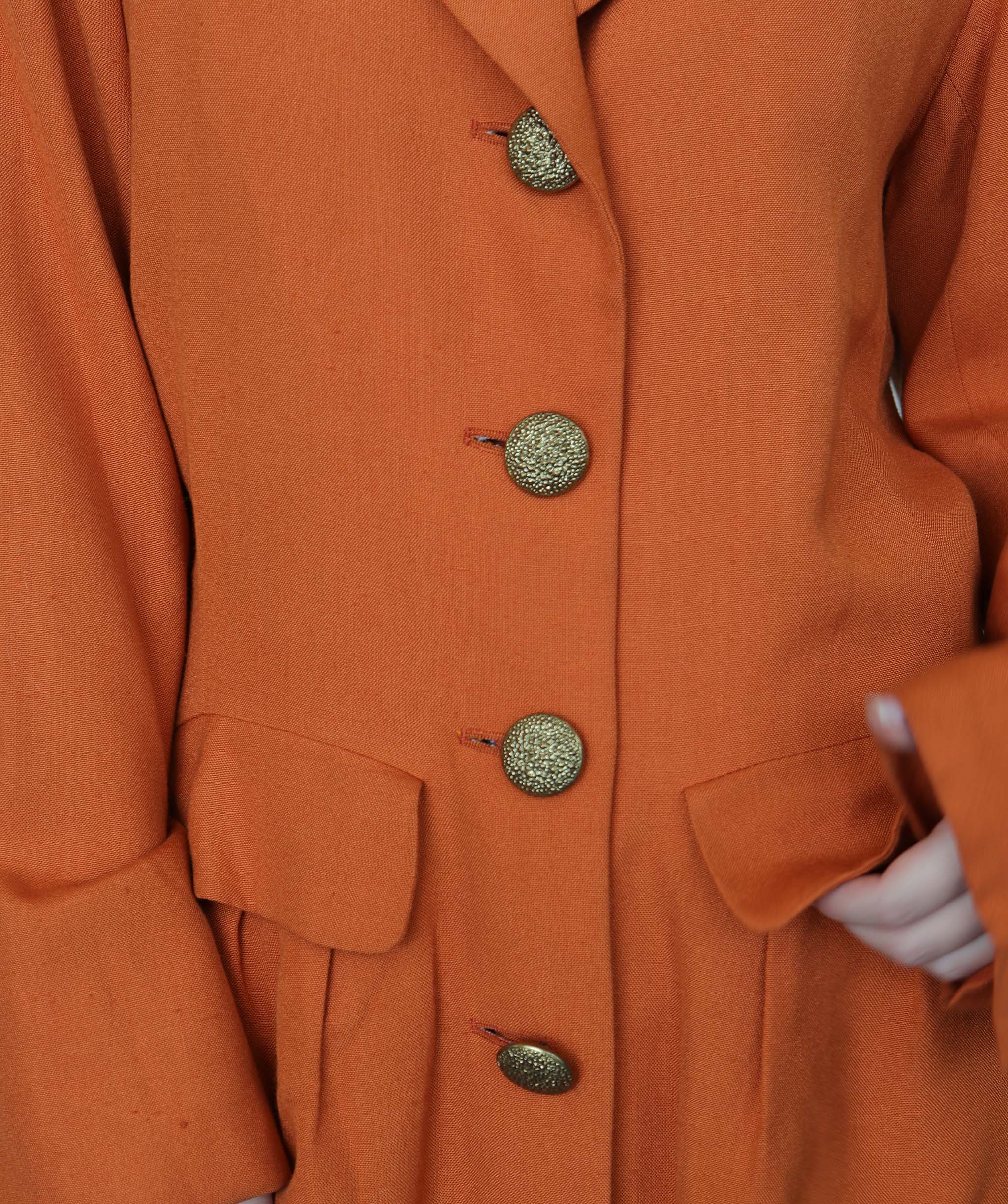 Yves Saint Laurent Orange Jacket - AGC1815