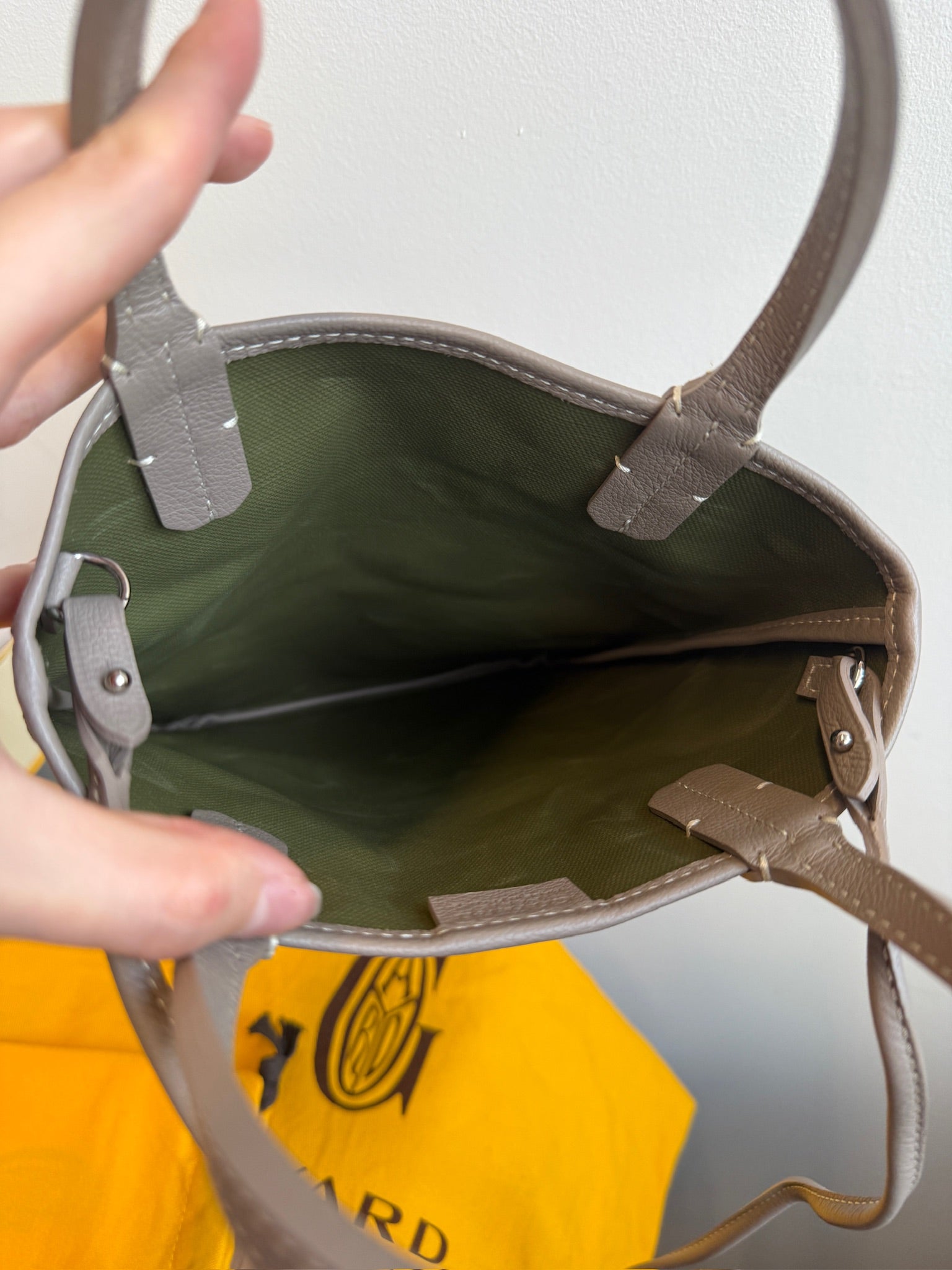 Goyard Greige Clair-Voie Poitiers Tote bag
