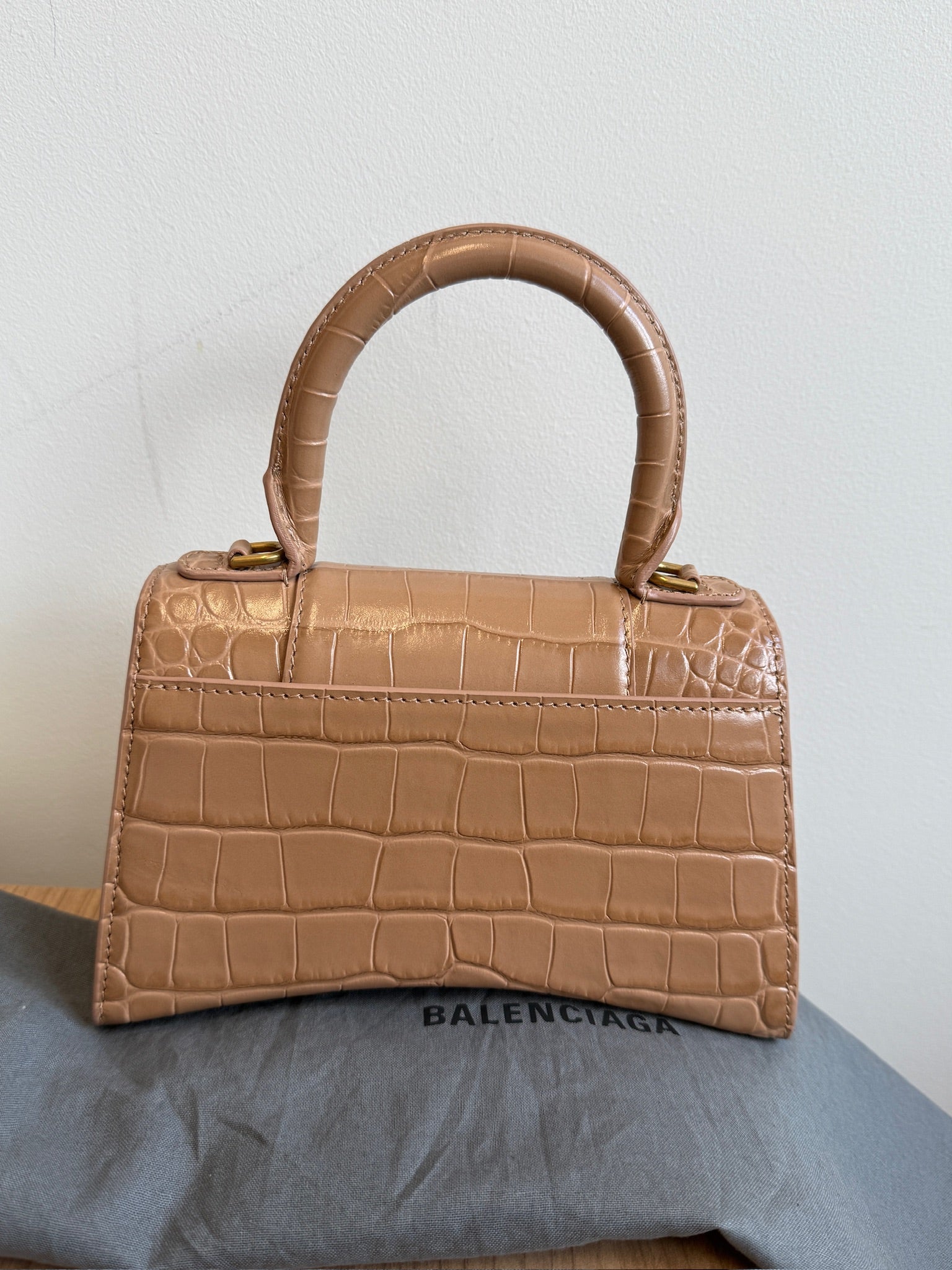Balenciaga Hourglass Small Tote Bag