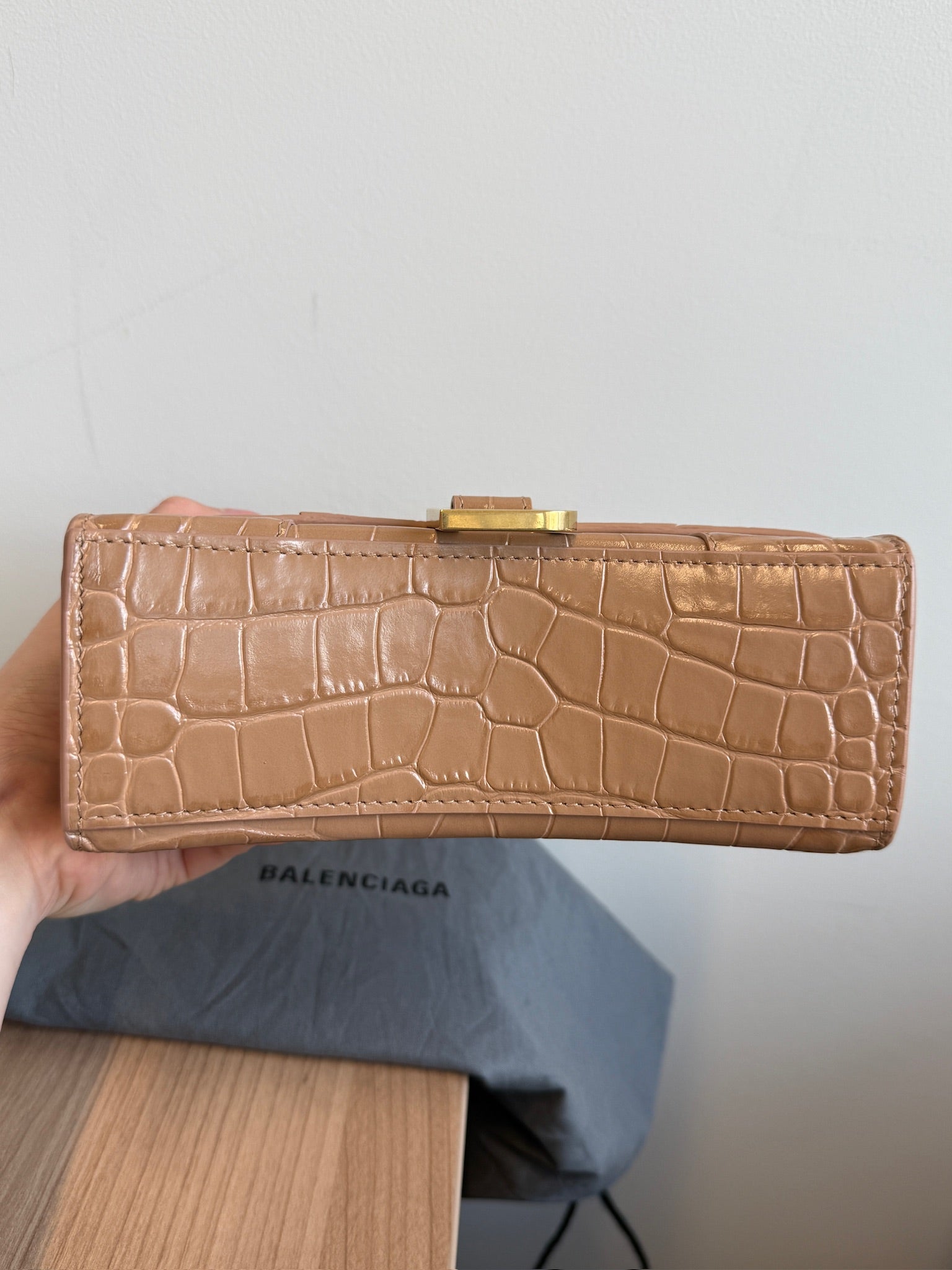 Balenciaga Hourglass Small Tote Bag