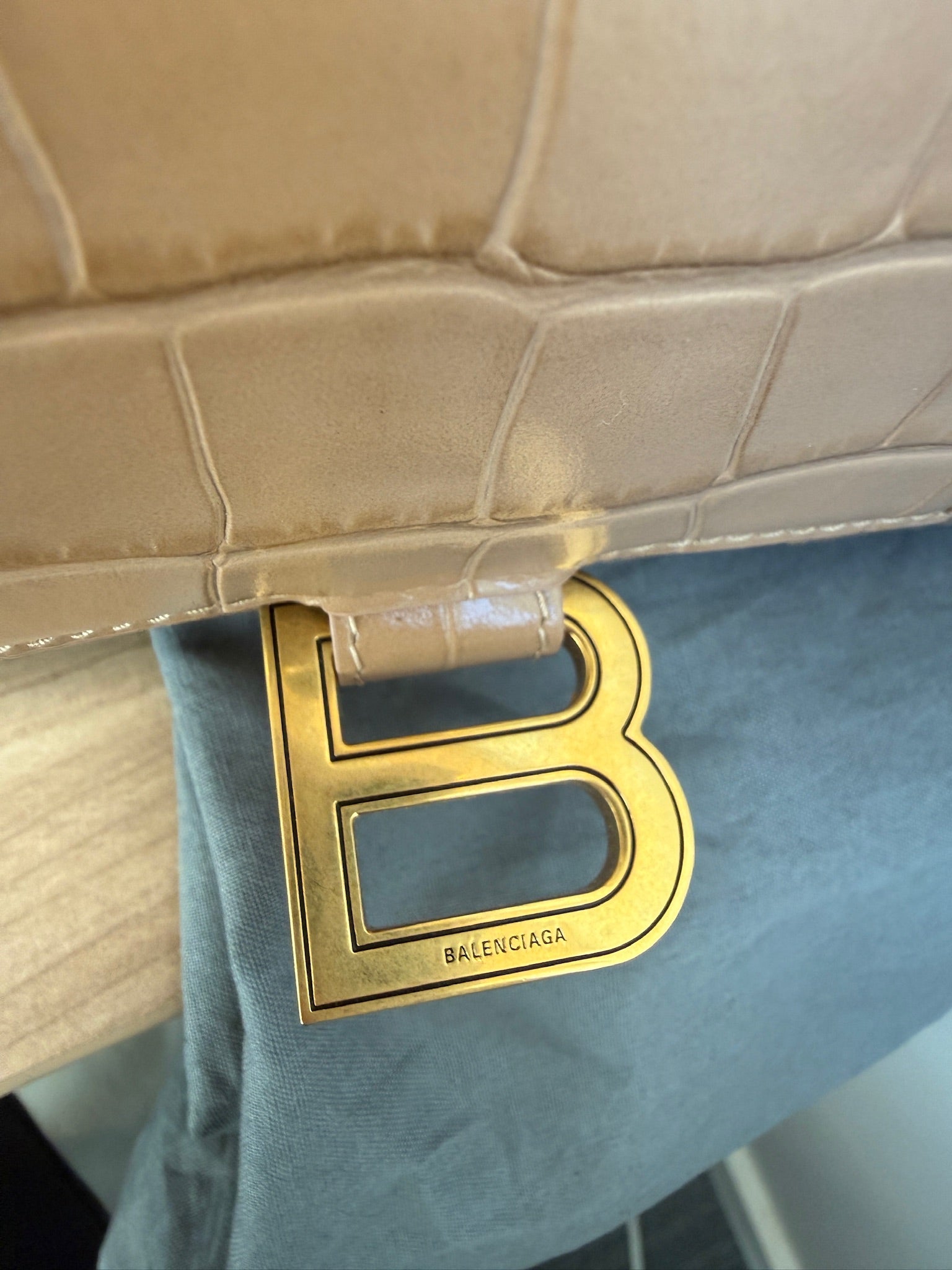 Balenciaga Hourglass Small Tote Bag