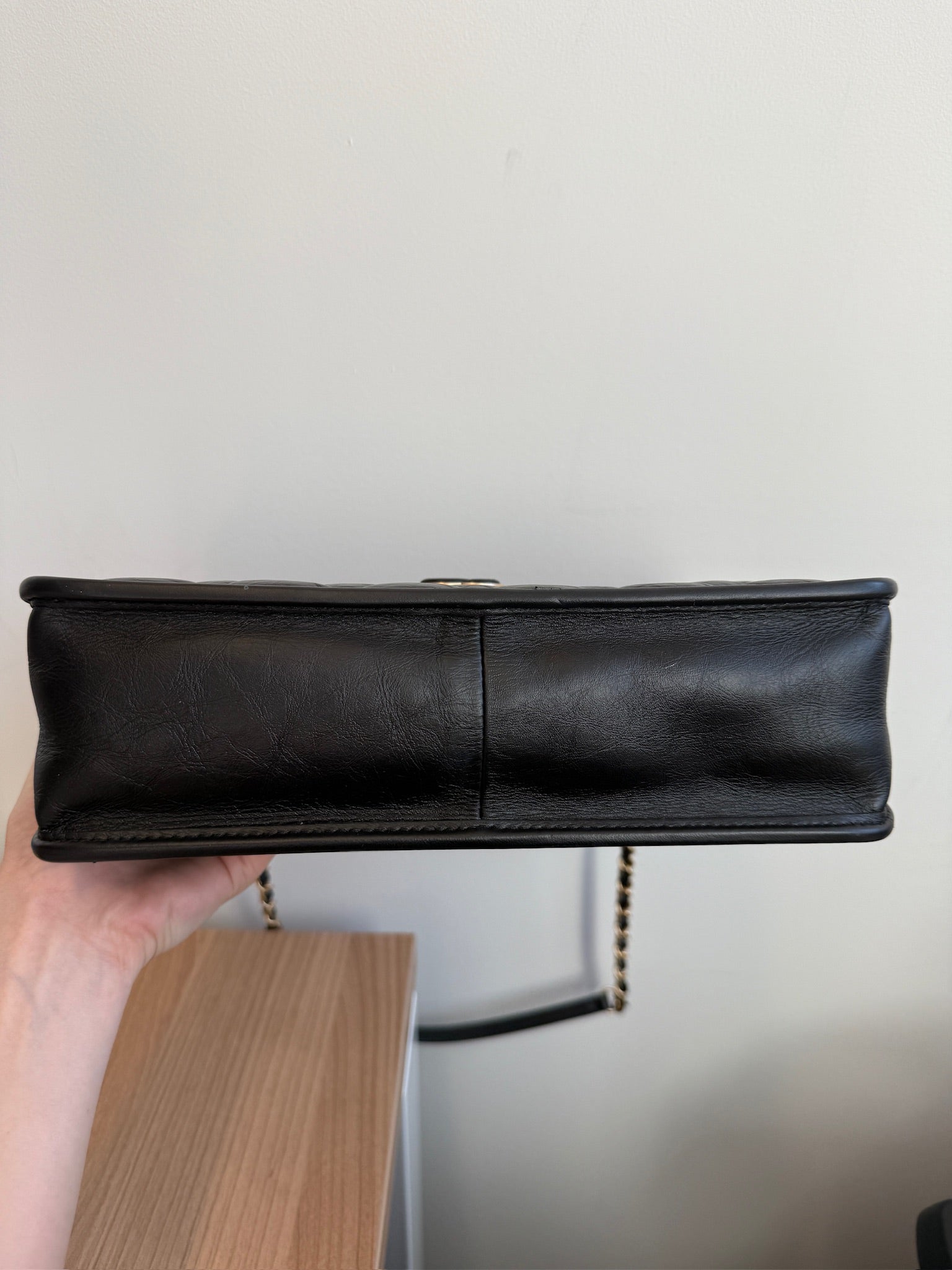 Chanel  Graphic Catch Flap Bag