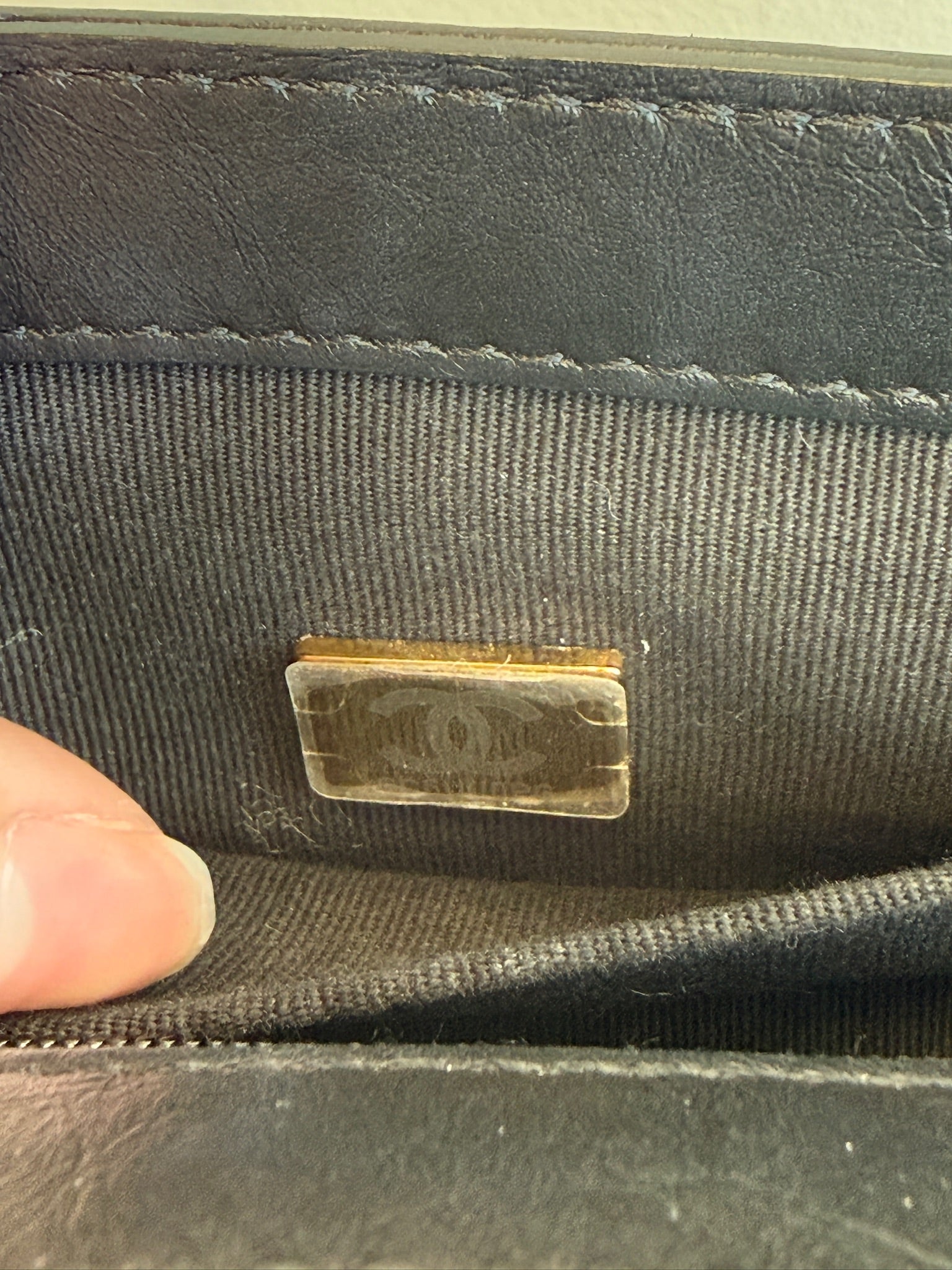 Chanel  Graphic Catch Flap Bag