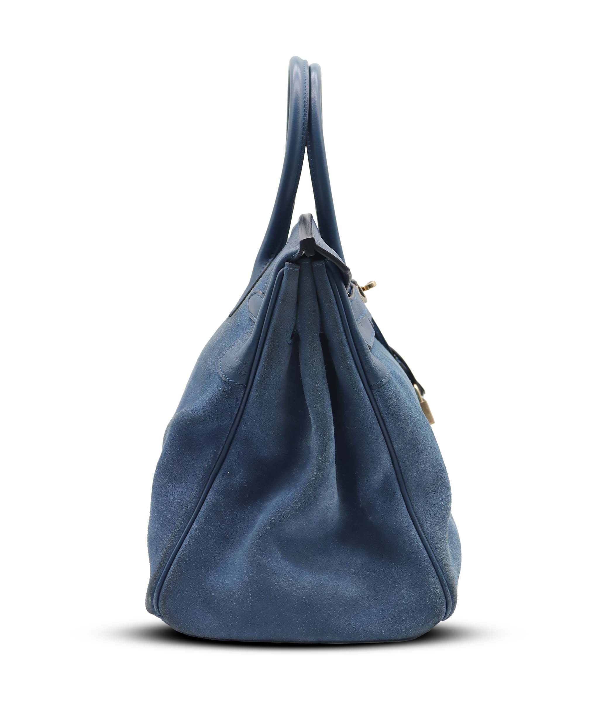 Hermes Suede Birkin 35 AGC3769