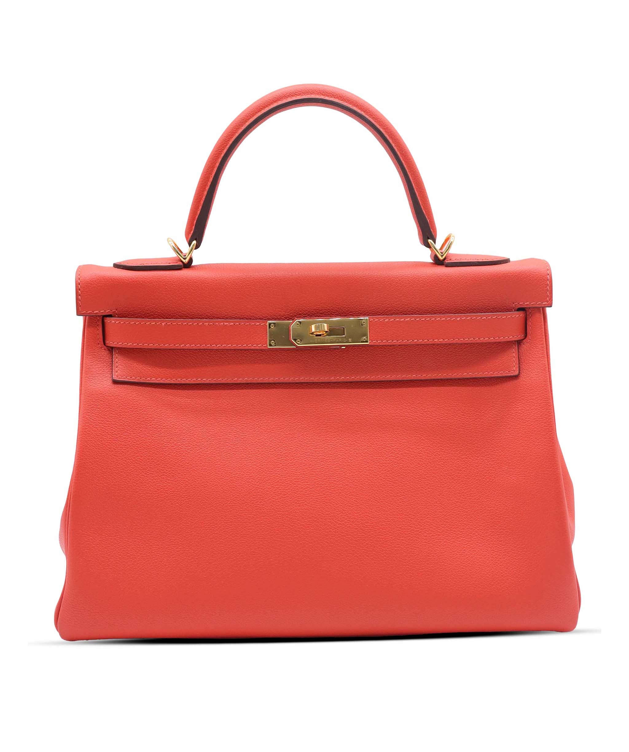 Hermes Kelly 32 Capucine GHW AGC3770