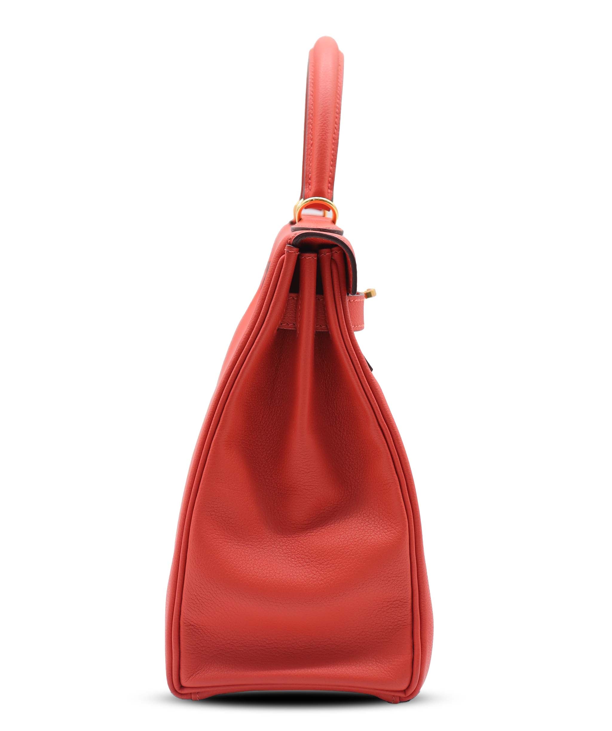 Hermes Kelly 32 Capucine GHW AGC3770