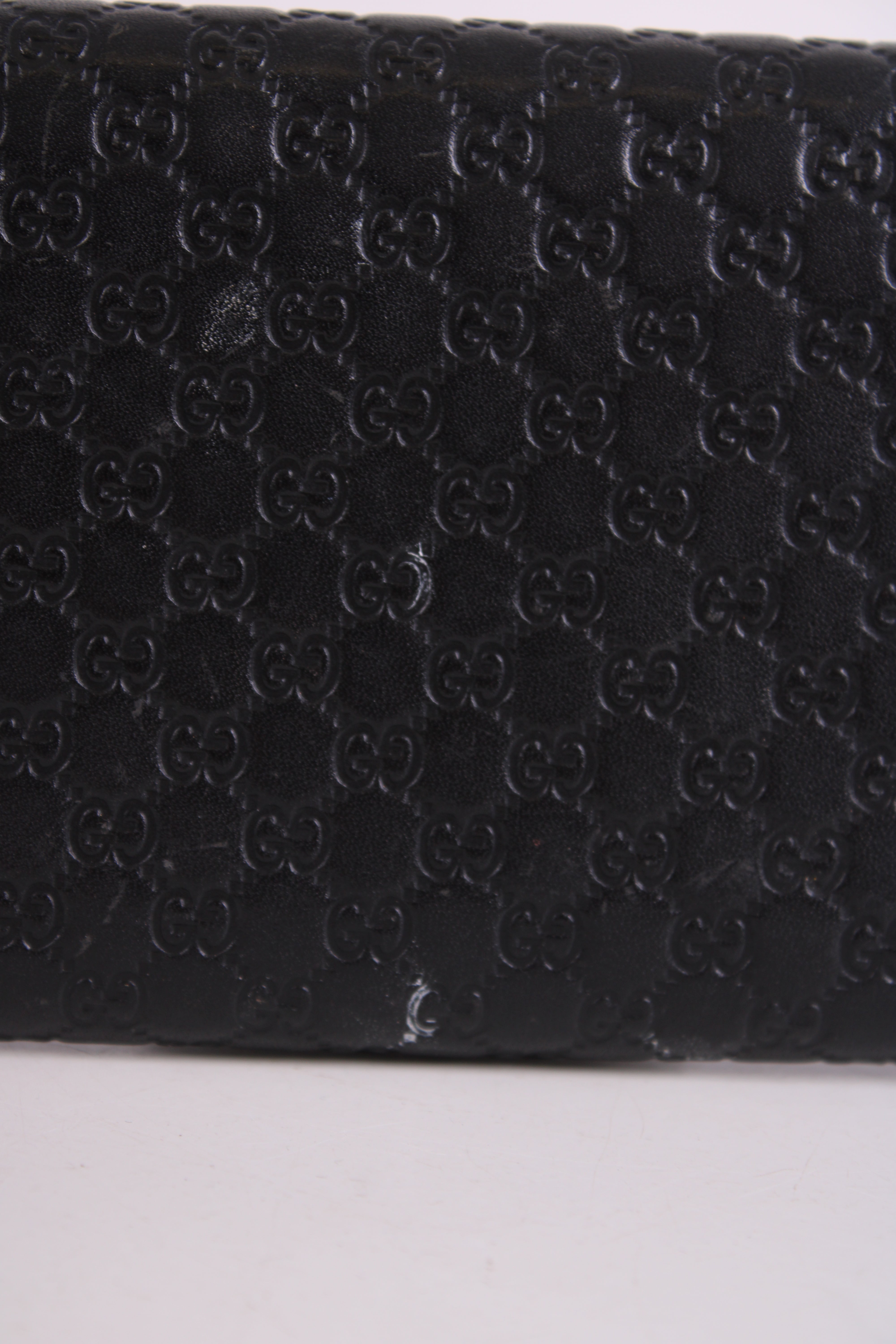 Gucci GG Supreme Embossed  Long Wallet