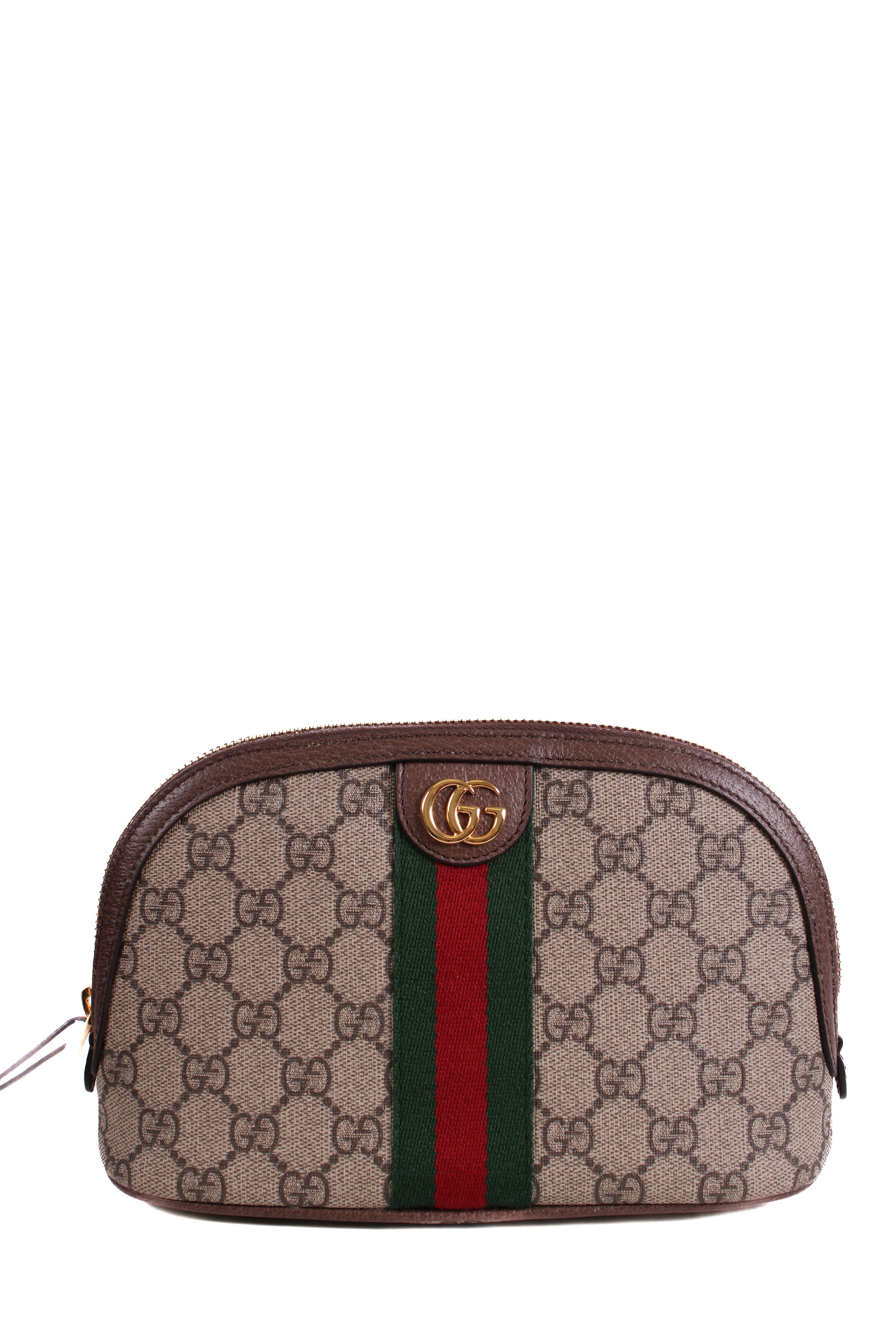 Gucci Ophidia Cosmetic Pouch Beige