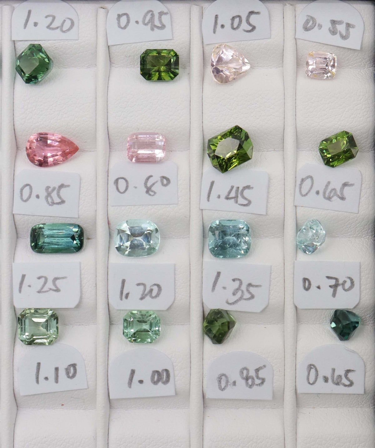 1-2ct Green Tourmaline DXBCD2273