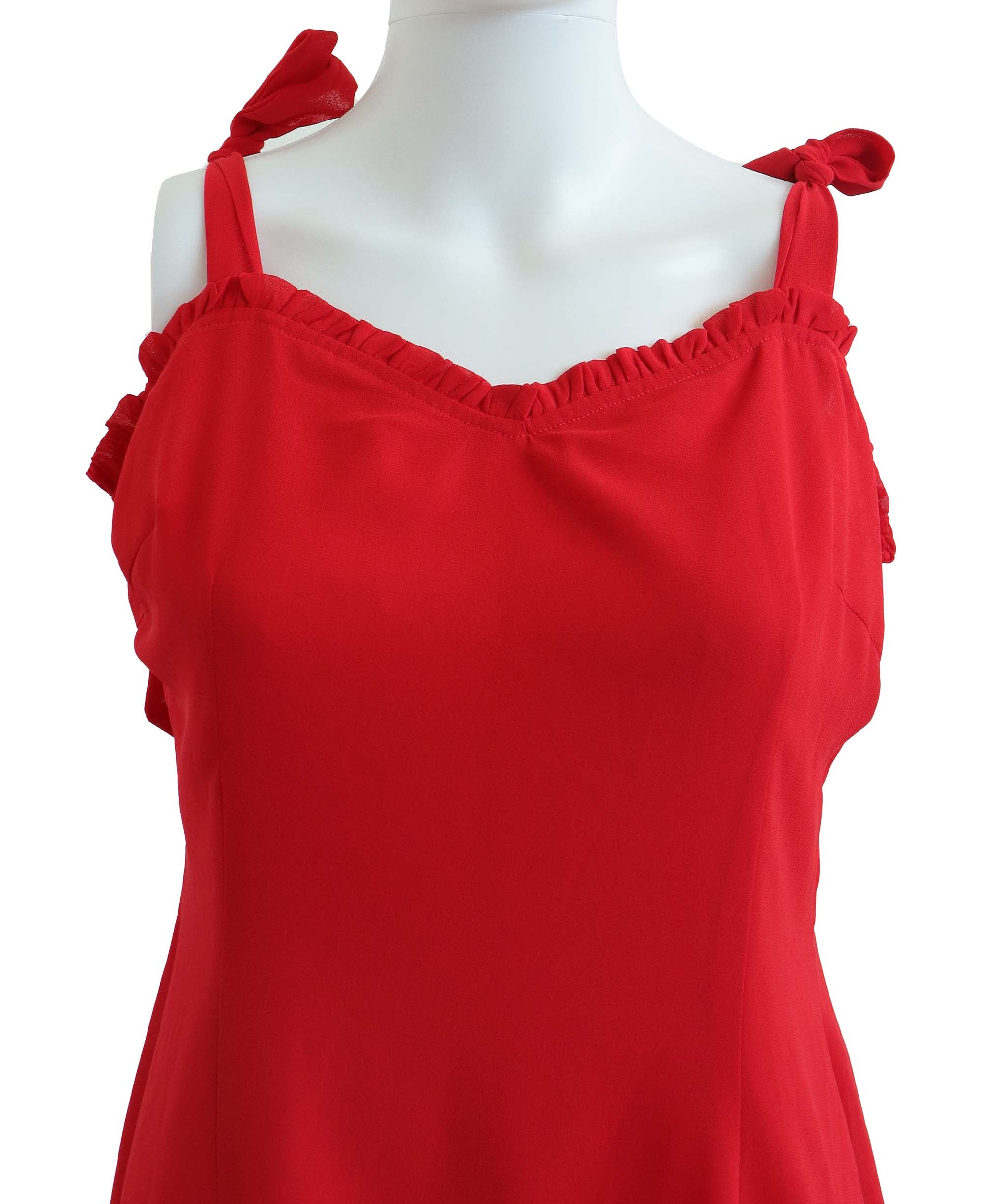 Never Fully Dressed Red Dress UK10 AGC3762
