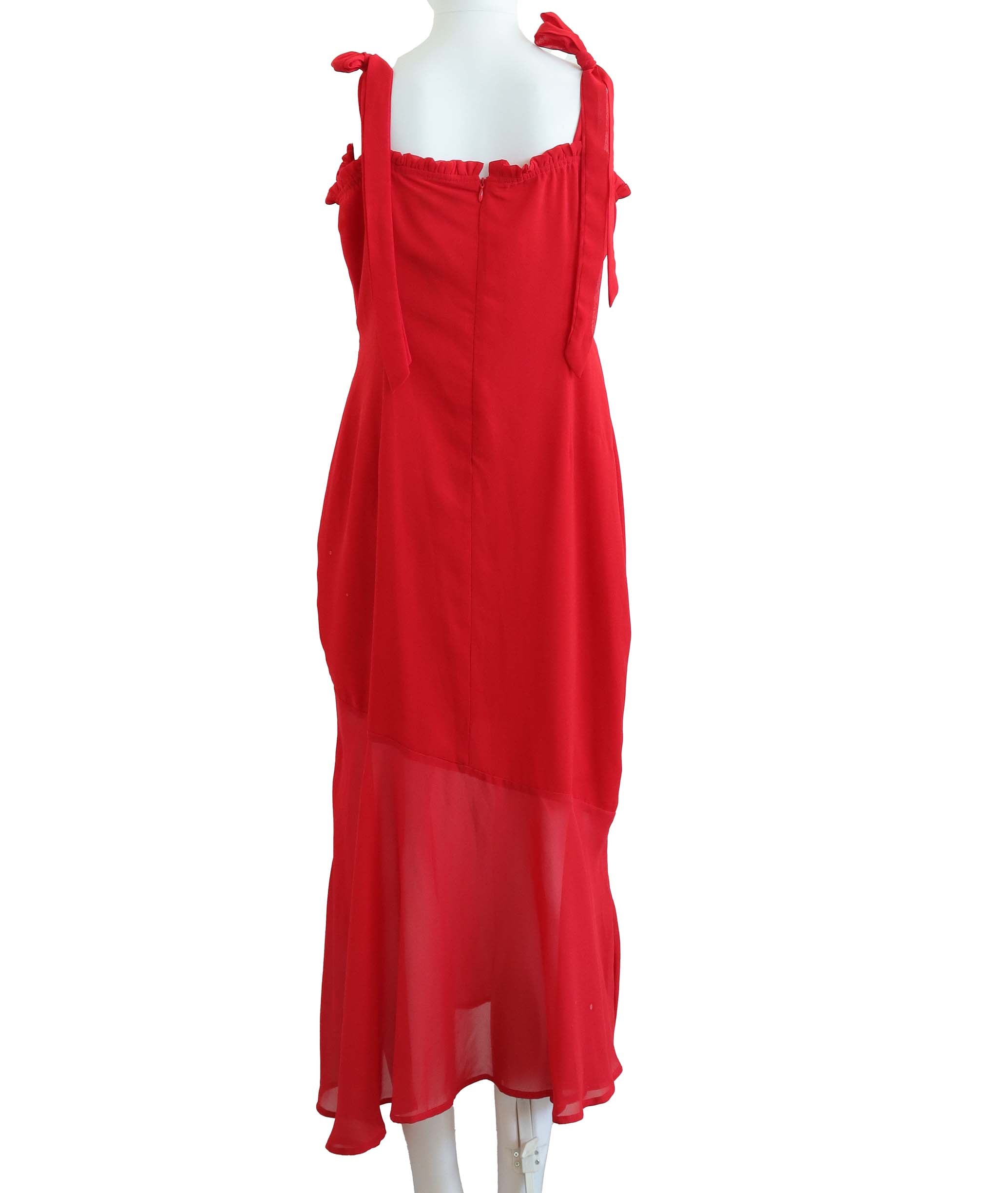 Never Fully Dressed Red Dress UK10 AGC3762