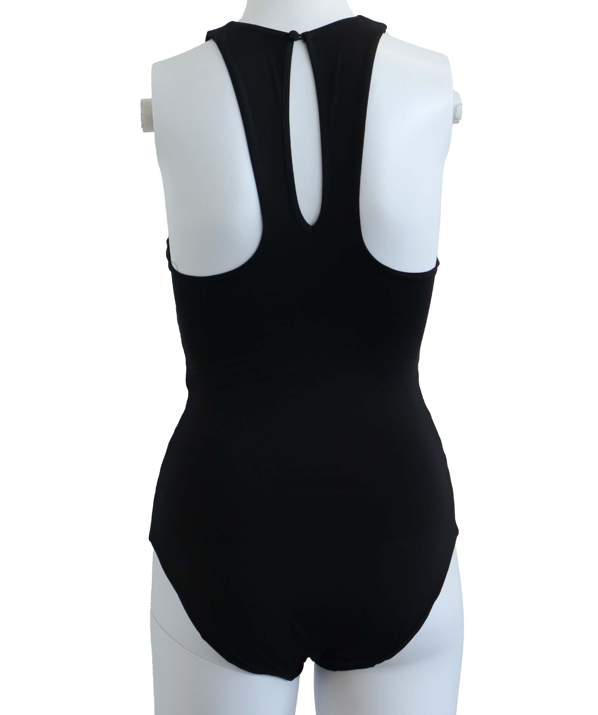 LA PERLA SWIMSUIT BLACK SIZE UK-8 ASC7275