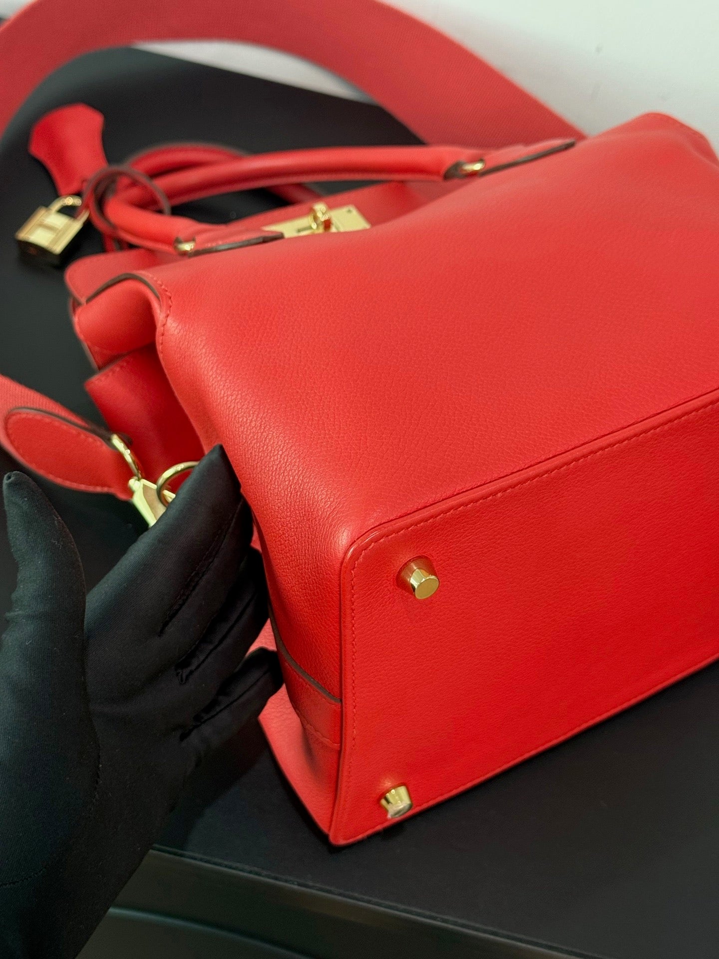 Hermès Toolbox 20cm Leather Bag