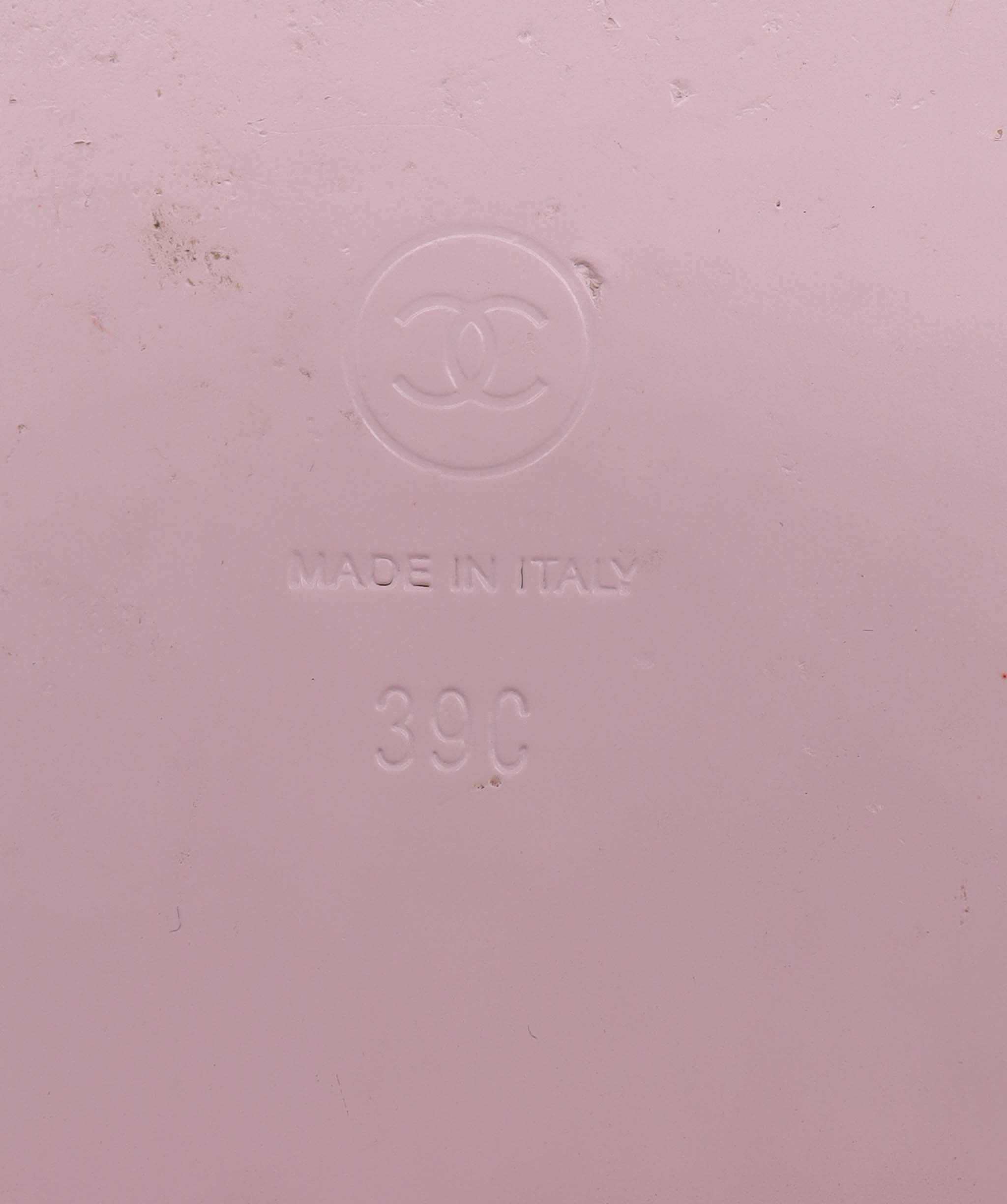 CHANEL SANDALS PINK SIZE 39 ASC7303