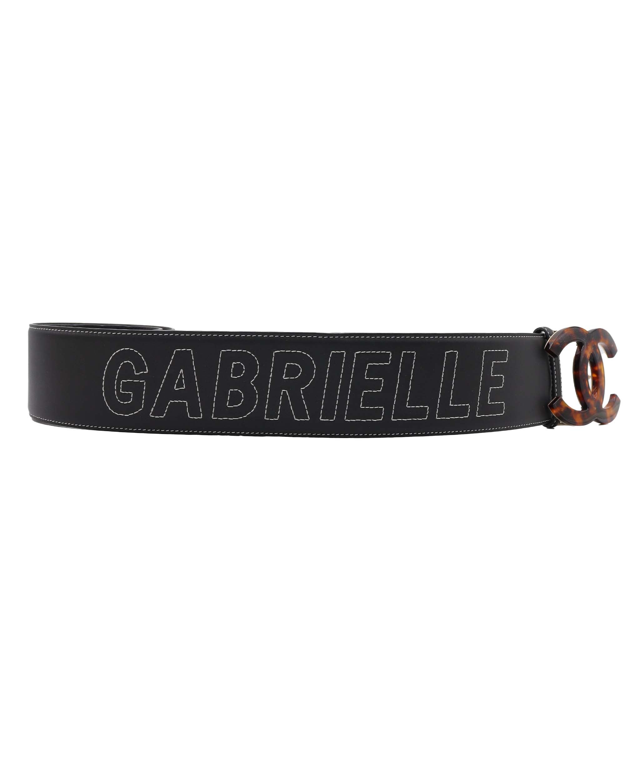 CHANEL "GABRIELLE" BELT BLACK ASC7312