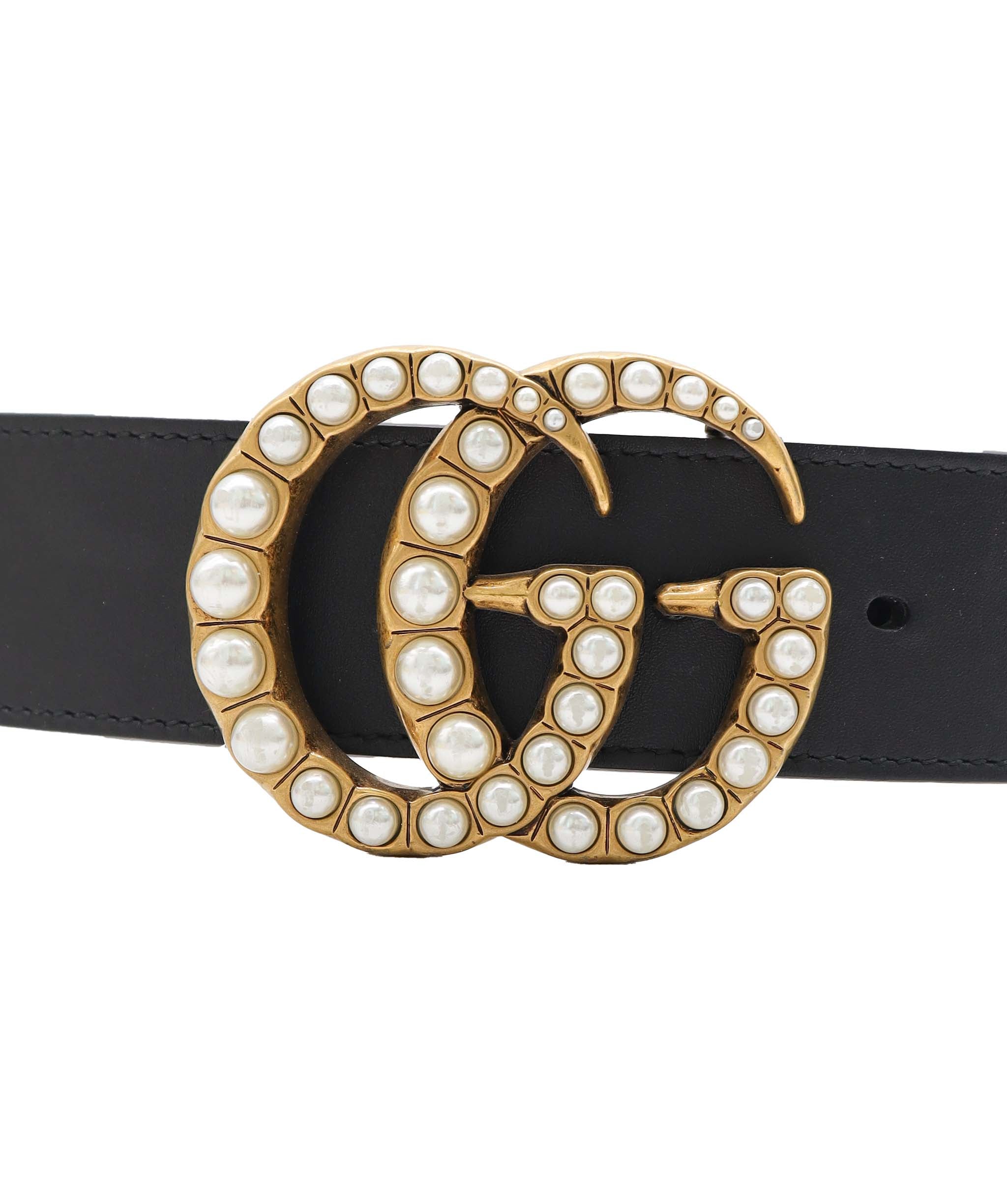 GUCCI MARMONT BELT BLACK ASC7315