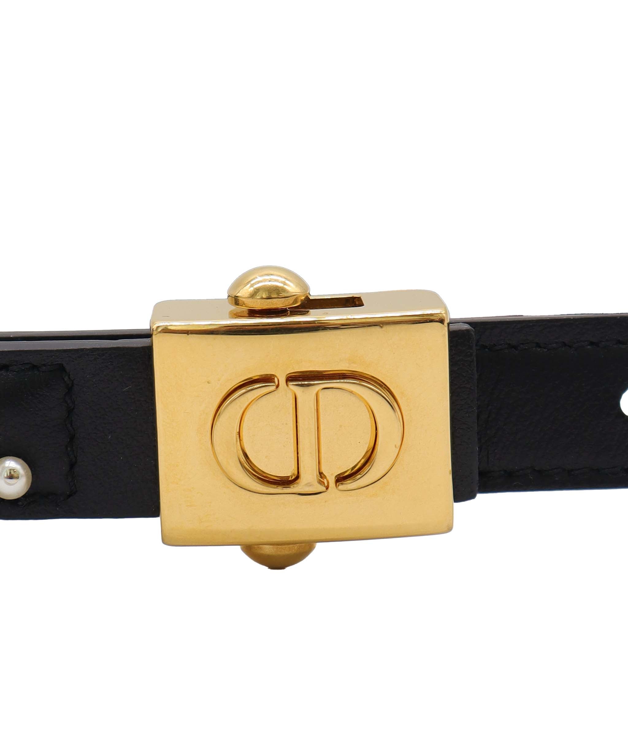CHRISTIAN DIOR BELT BLACK ASC7314