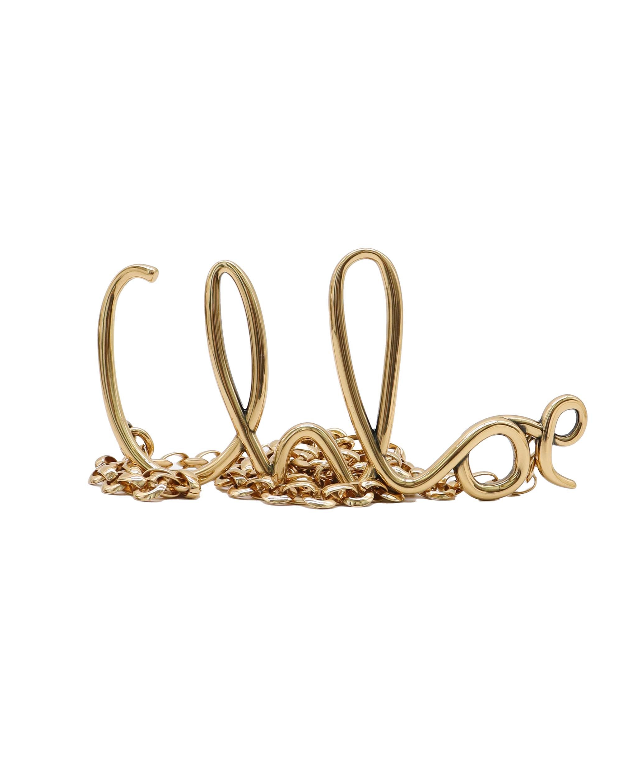 CHLOE CHAIN BELT GOLD ASC7317