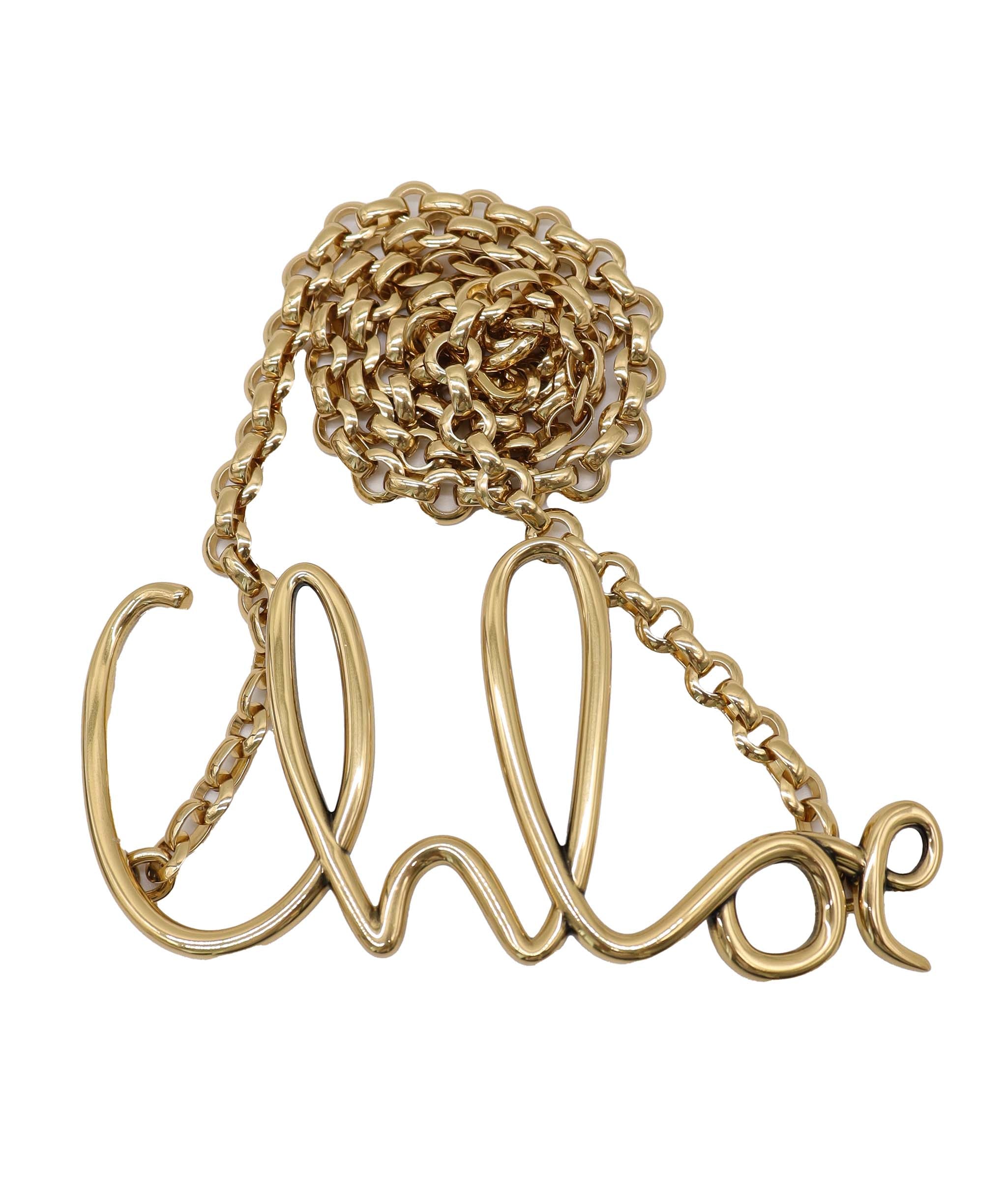 CHLOE CHAIN BELT GOLD ASC7317