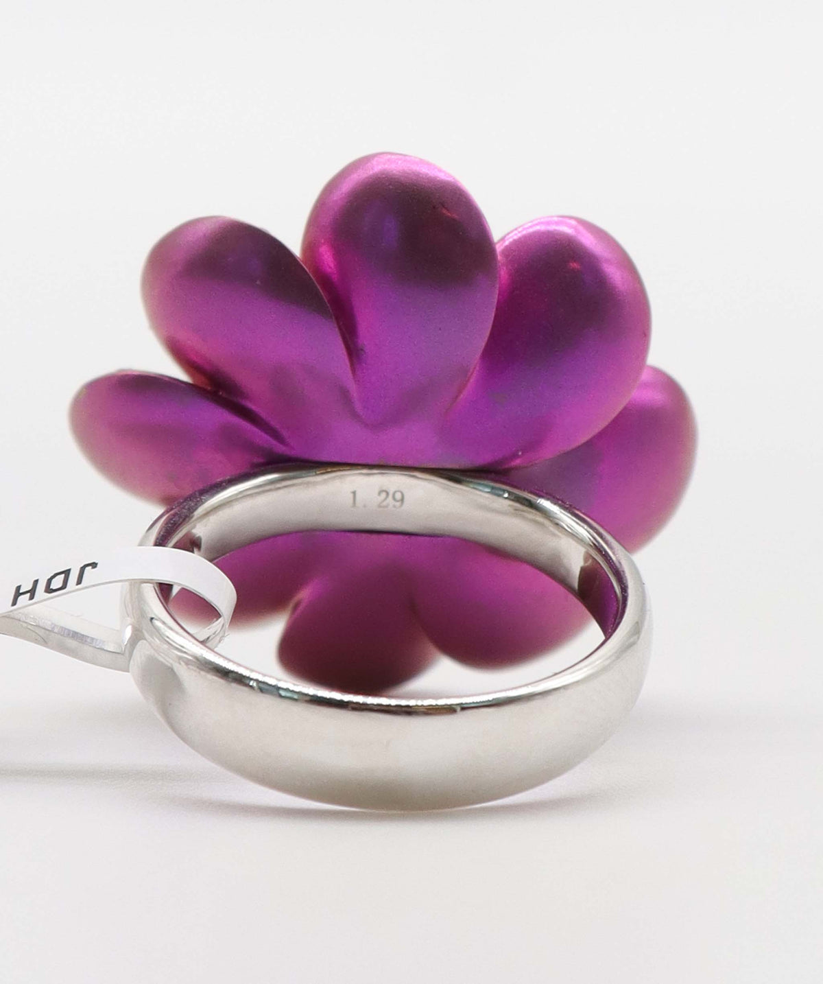 1.29ct EX PEAR RC WH SD R4407