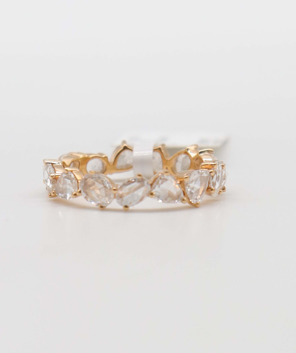 2.13ct EX WH PEAR ROSE CUT EX WH OVAL ROSE CUT R2558