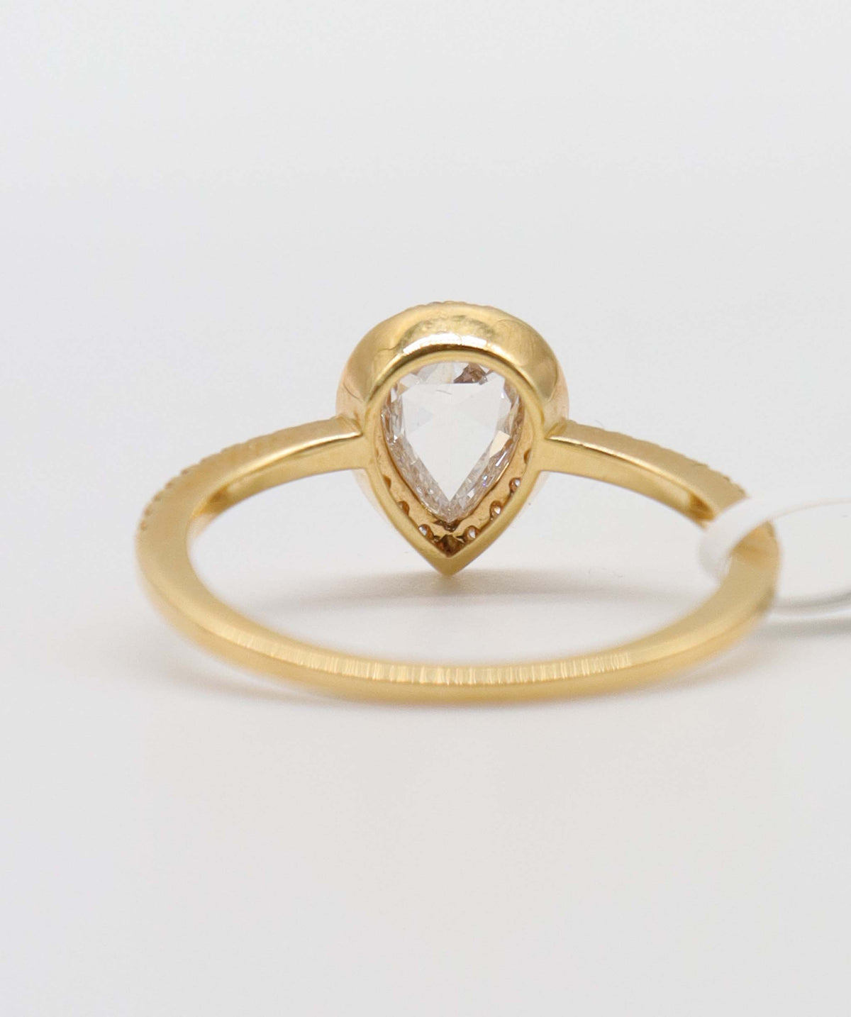 0.7ct EX WH PEAR RC WH SD R2489