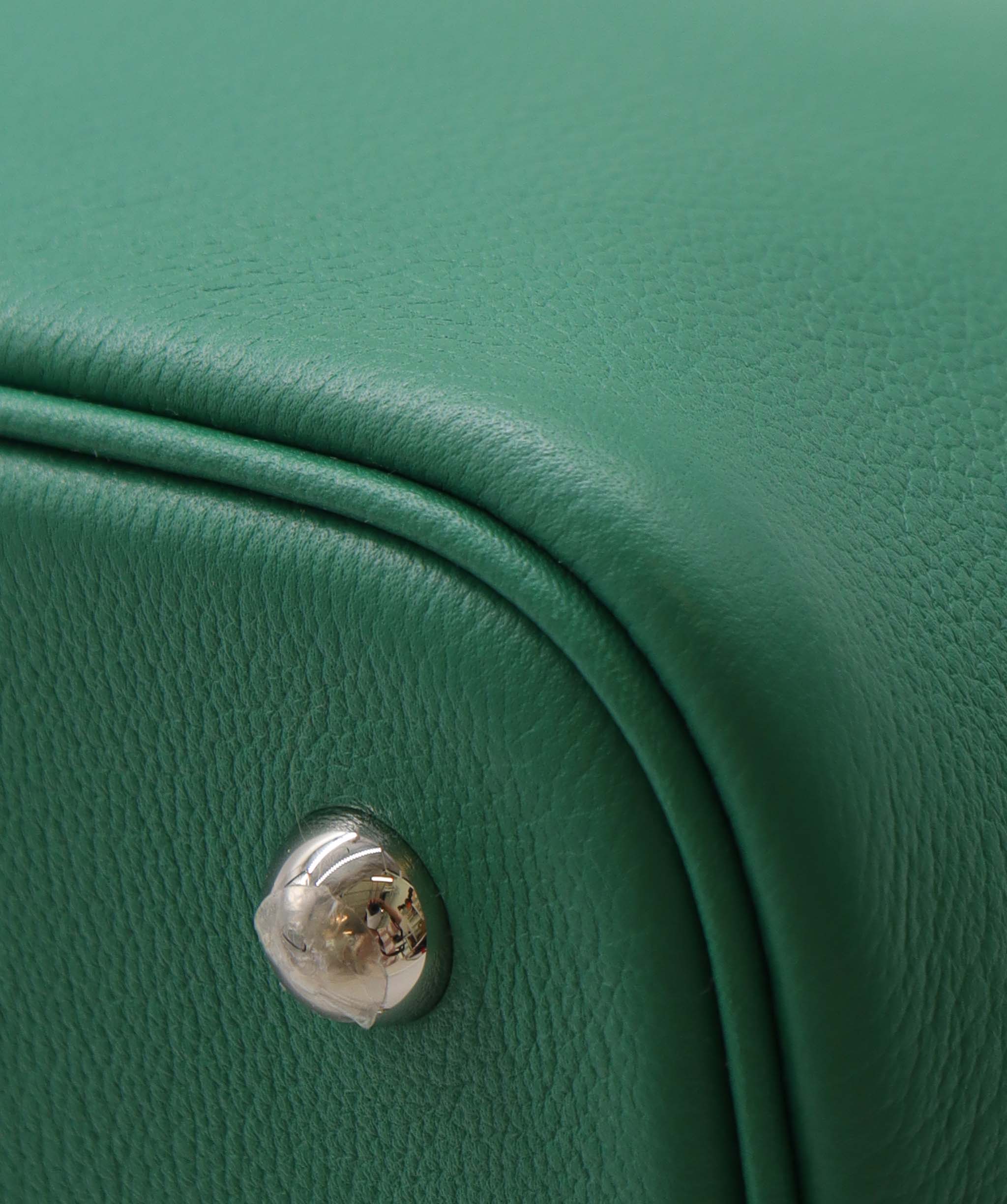 Hermes Bolide 1923-30 Vert Vertigo Evercolour PHW #A SKC1899