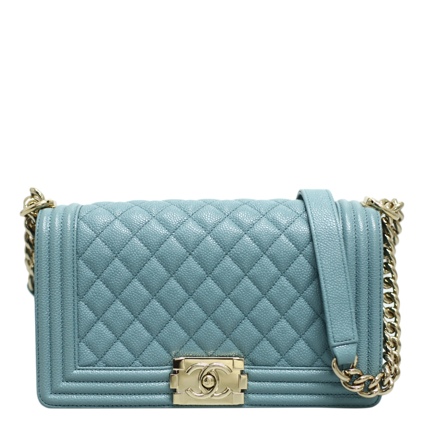 Chanel Caviar Old Medium Boy Bag CHA11591B
