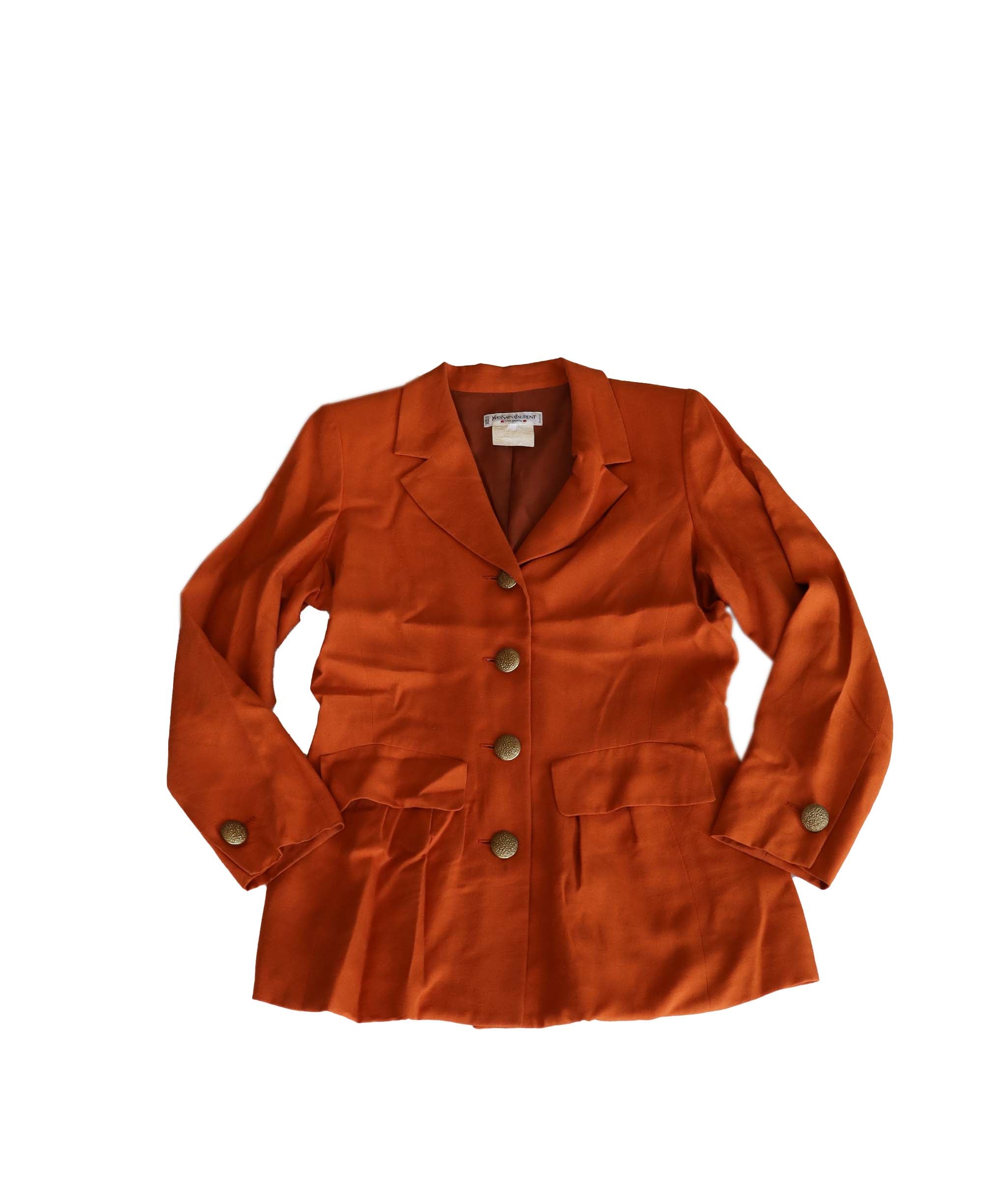 Yves Saint Laurent Orange Jacket - AGC1815