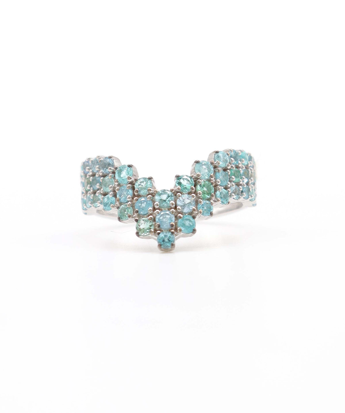 1.3ct V Brazilian Paraiba Ring 18k gold  DXBCD2303