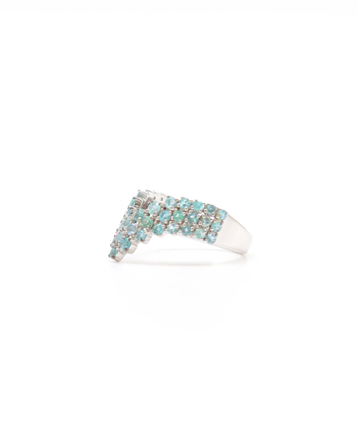 1.3ct V Brazilian Paraiba Ring 18k gold  DXBCD2303